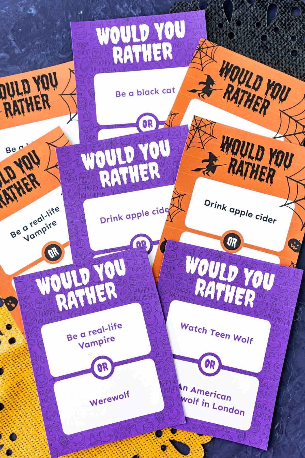 1200x1800 Halloween Would You Rather Questions {Free Printable} Party Plan, Phone