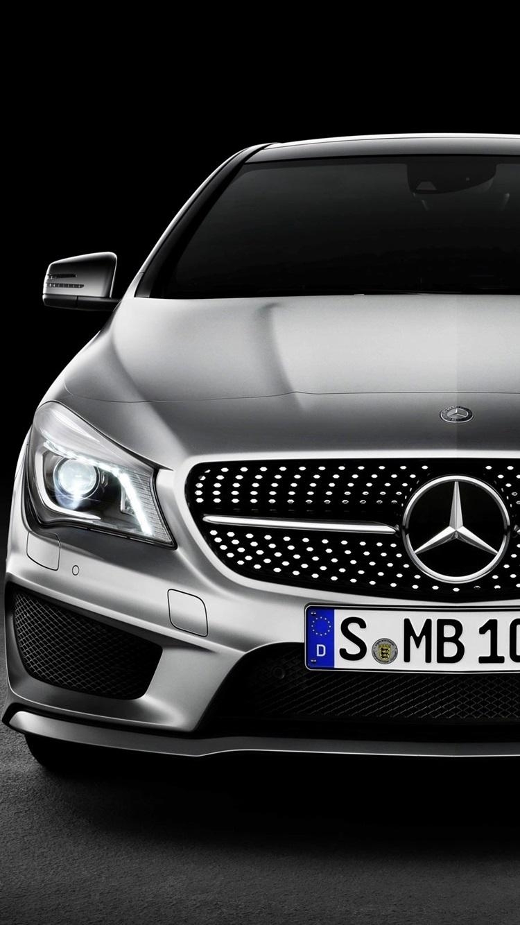 750x1340 Wallpaper Mercedes Benz CLA Class Car Front View 2560x1600 HD, Phone