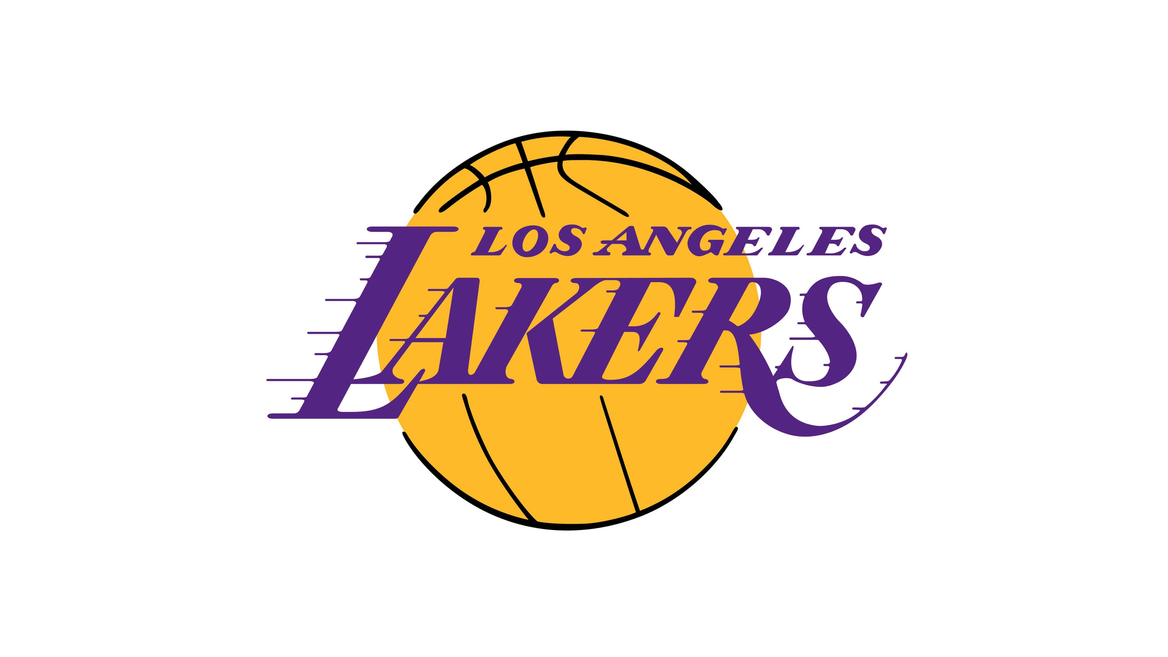 3840x2160 Los Angeles Lakers NBA Logo UHD 4K Wallpaper, Desktop