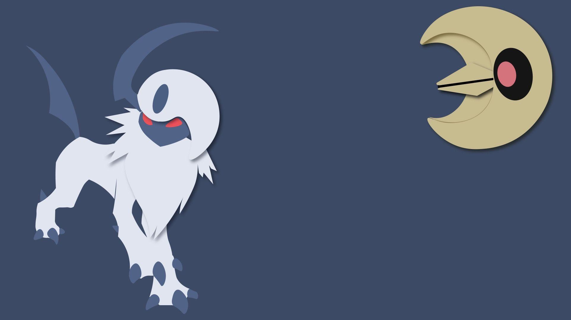 1930x1080 Absol Minimalist Background (1920x1080). Top reddit wallpaper, Desktop