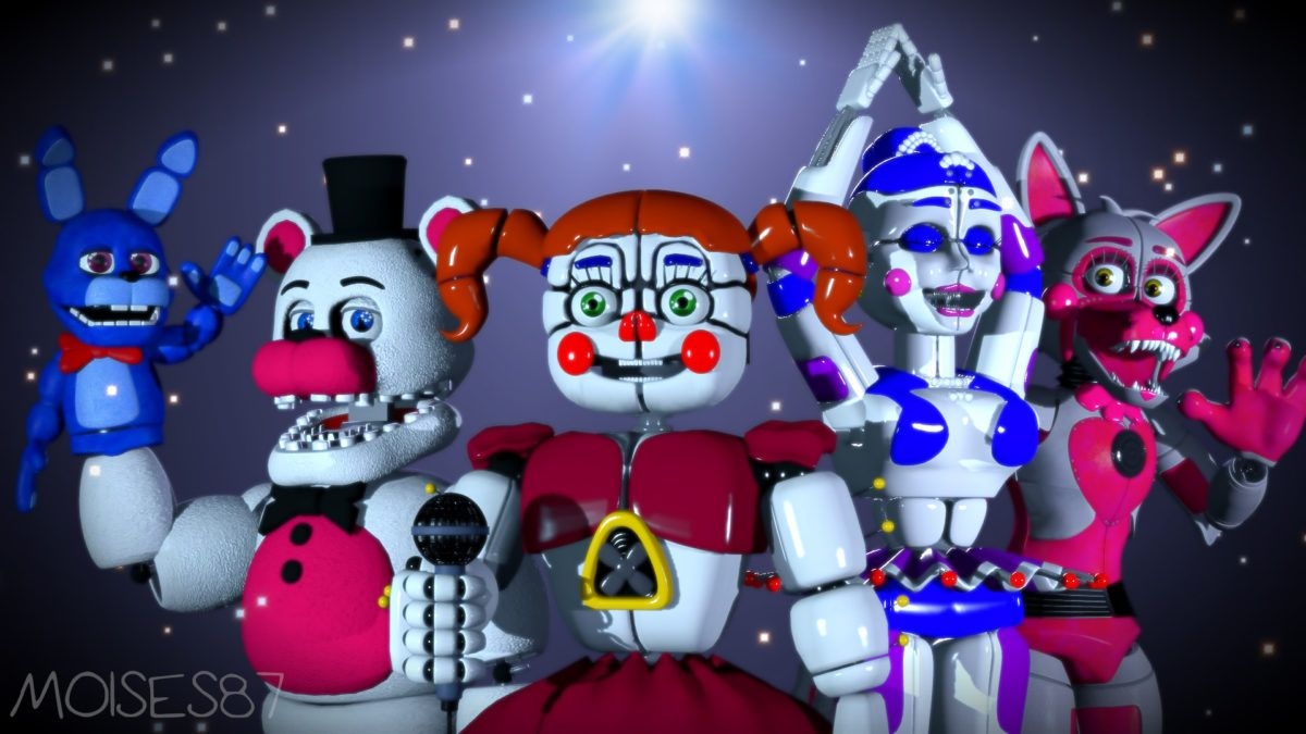 1200x680 Fnaf Sister Location Wallpaper By Moises87 Da8msap Nights At Freddy's Ballora, Desktop