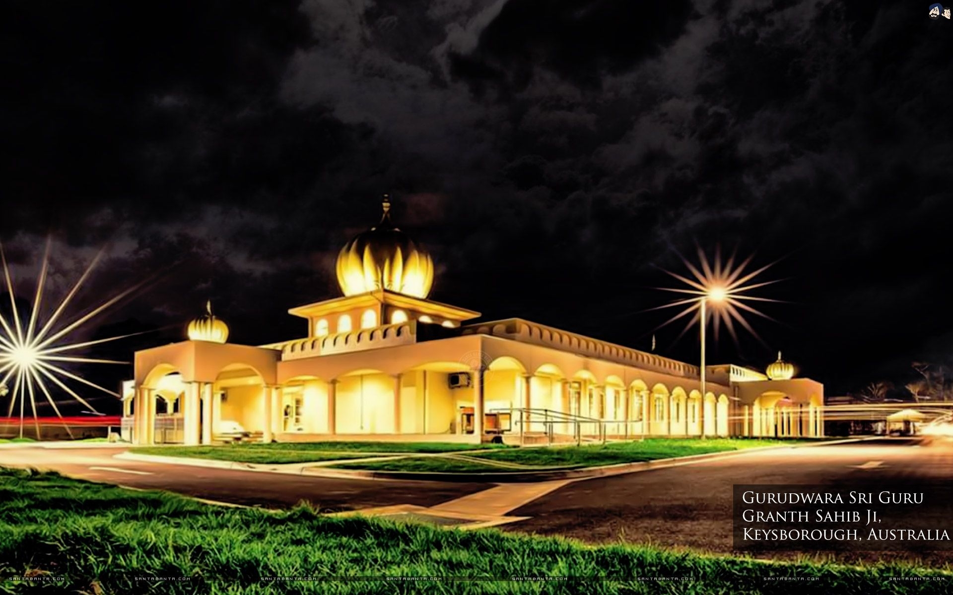 1920x1200 Gurudwara Sri Guru Granth Sahib Ji, Keysborough, Australia, Desktop