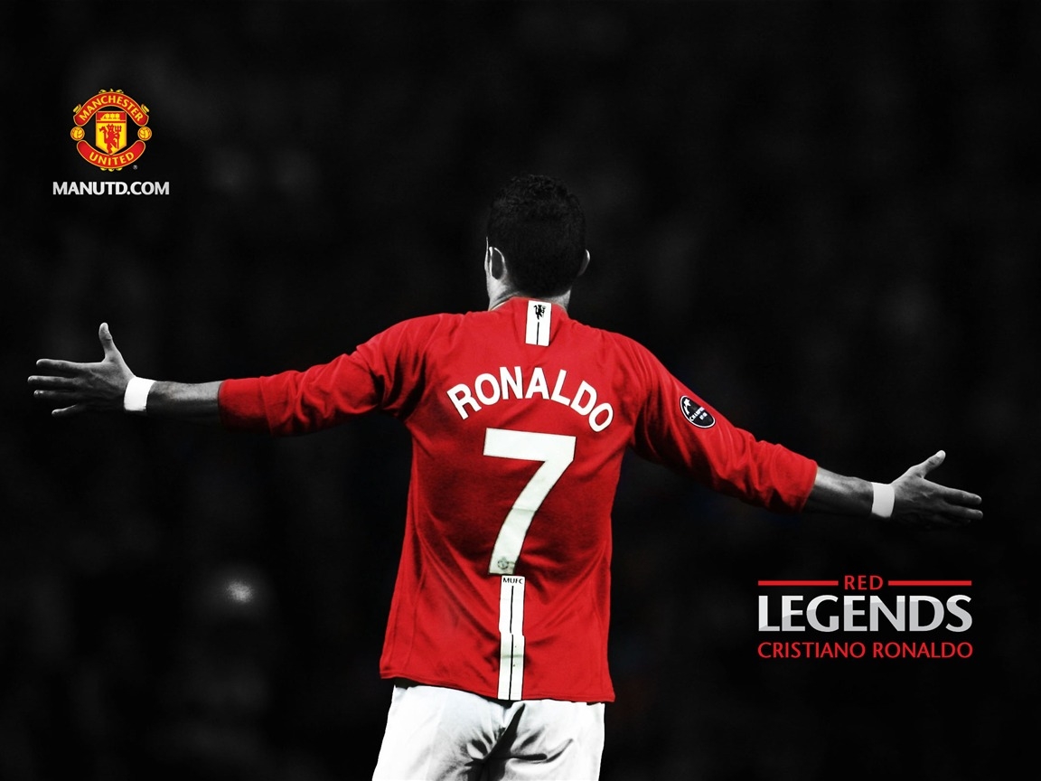 1160x870 Cristiano Ronaldo Red Legends Manchester United Wallpaper, Desktop