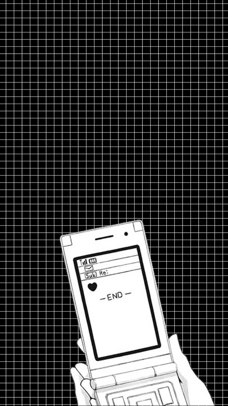 750x1340 Black And White Wallpaper Tumblr Aesthetic Aesthetic Black, Phone