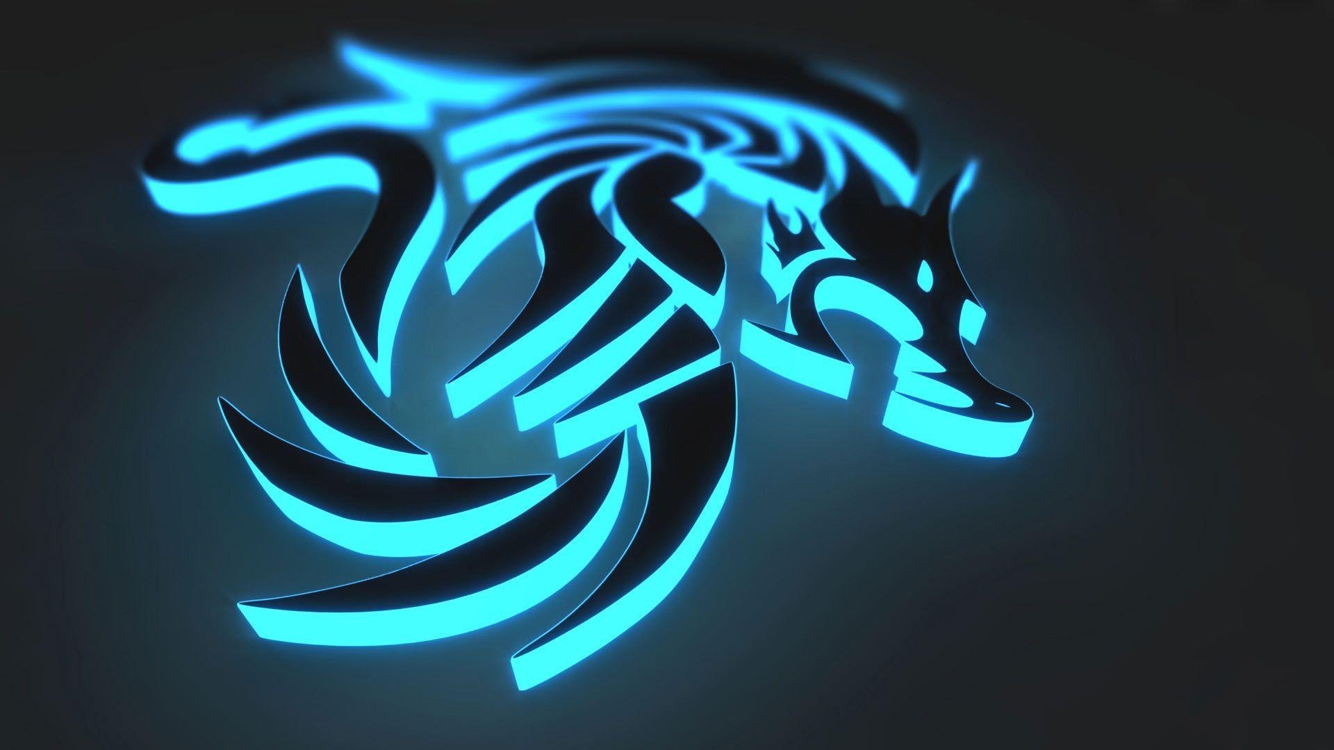 1920x1080 3D Dragon Neon Epic Wallpaper HD. epic wallpaper, Desktop