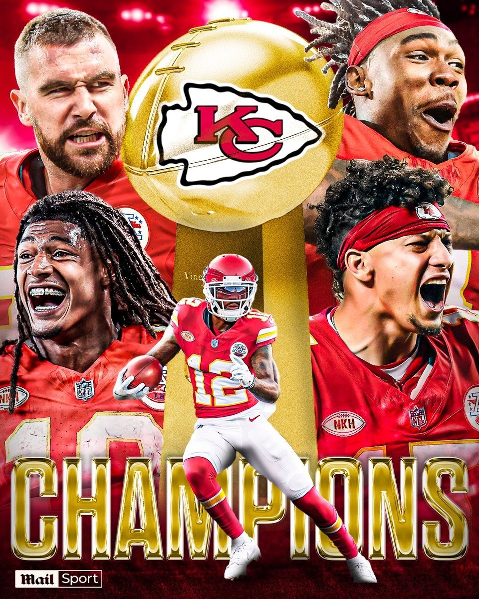 960x1200 Kansas City Chiefs Super Bowl Champion 2024 wallpaper, Phone