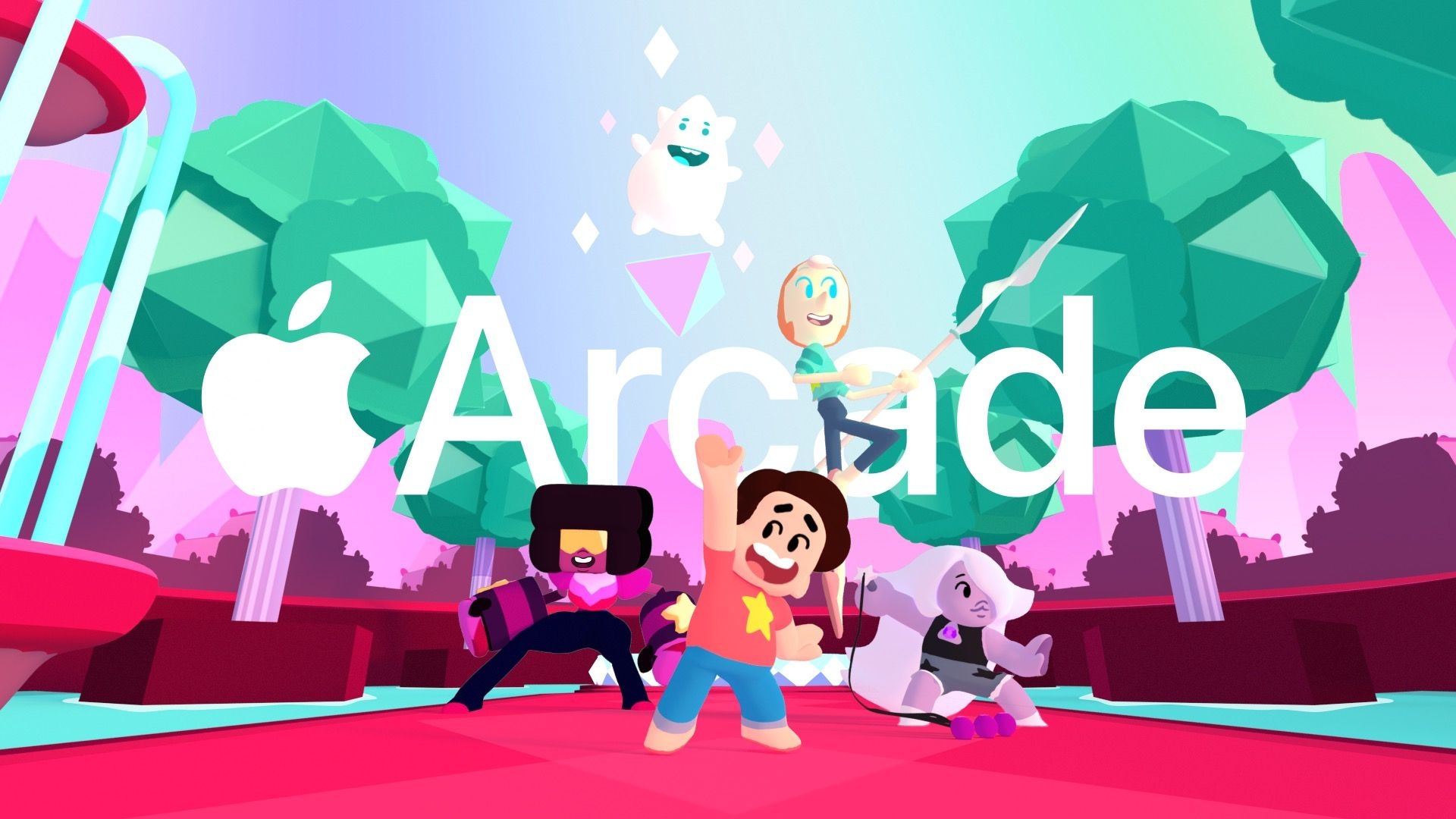 1920x1080 Apple Arcade Steven Universe: Unleash the Light, your skills can save the day. Just added to #AppleArcade, play it now, Desktop