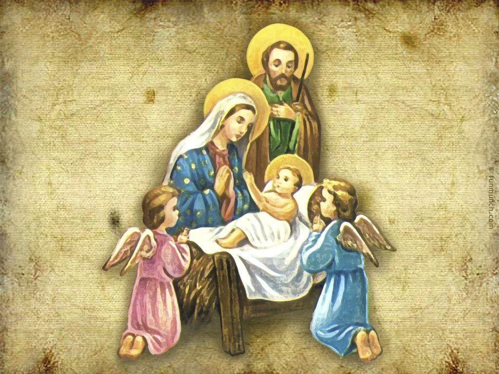 1030x770 Holy Family Nativity Wallpaper Free Holy Family, Desktop