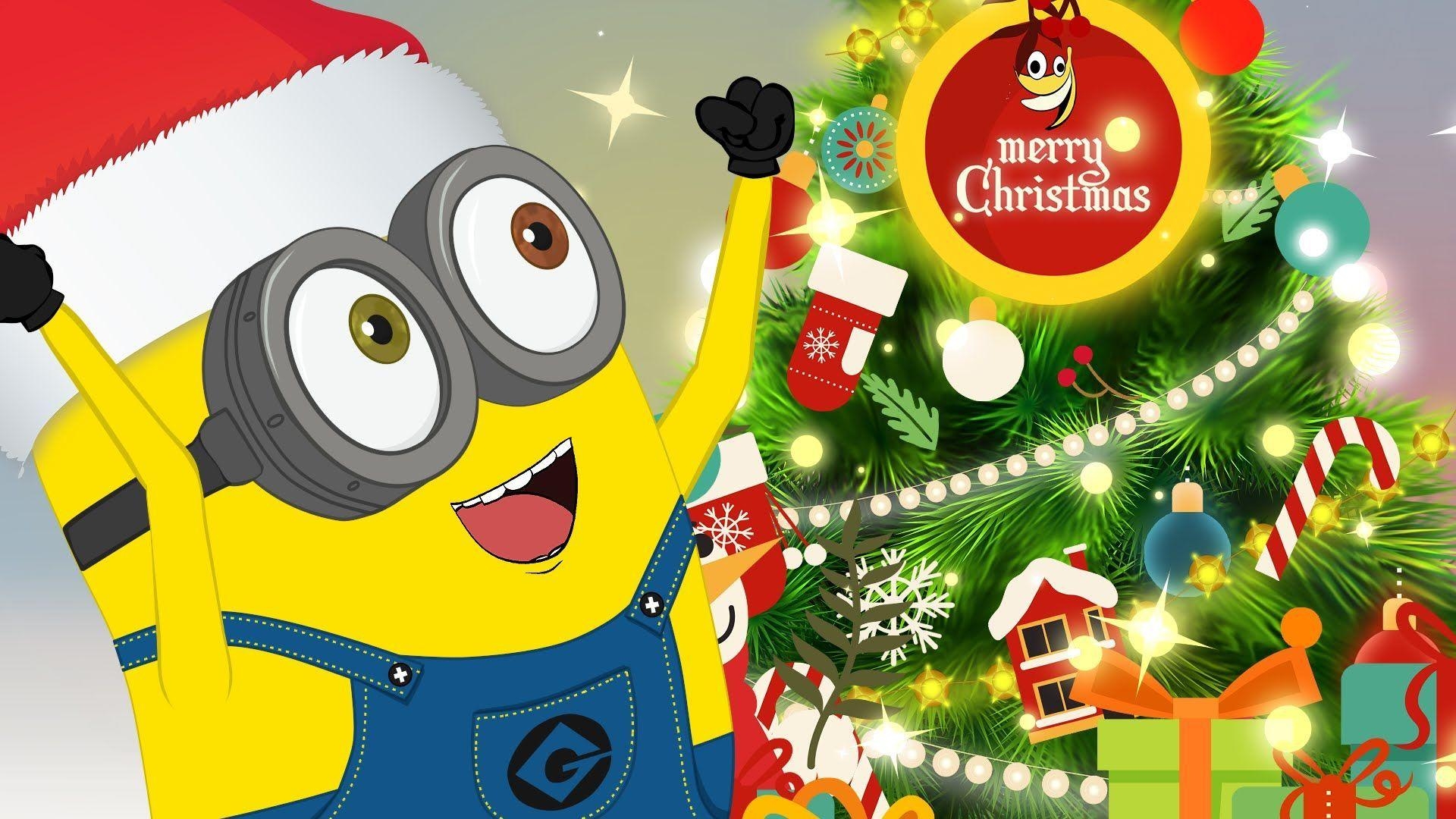 1920x1080 Download free minions christmas wallpaper for your mobile phone, Desktop