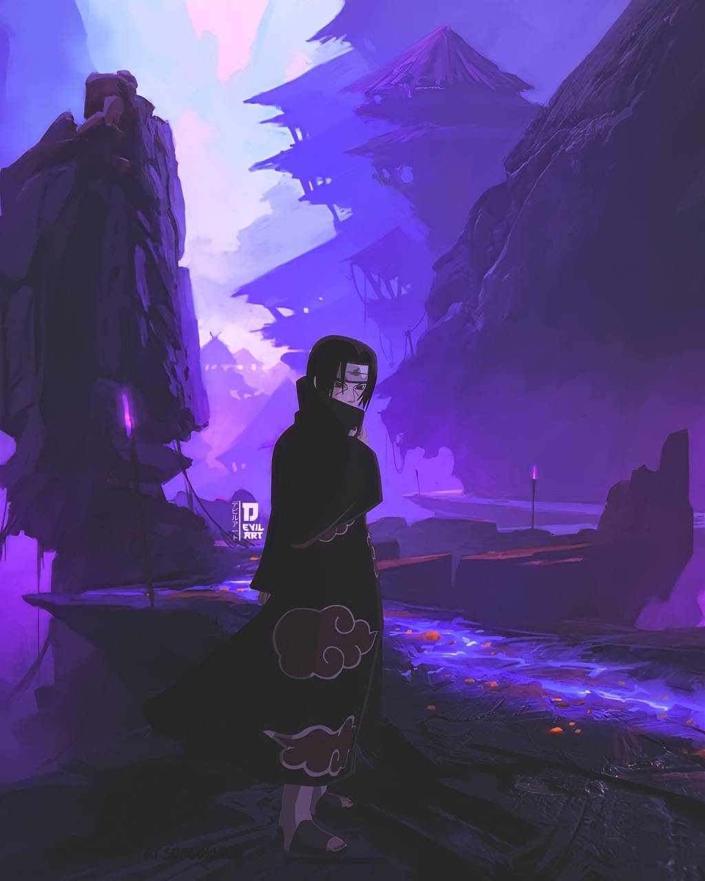 1030x1280 Uchiha itachi wallpaper, Phone