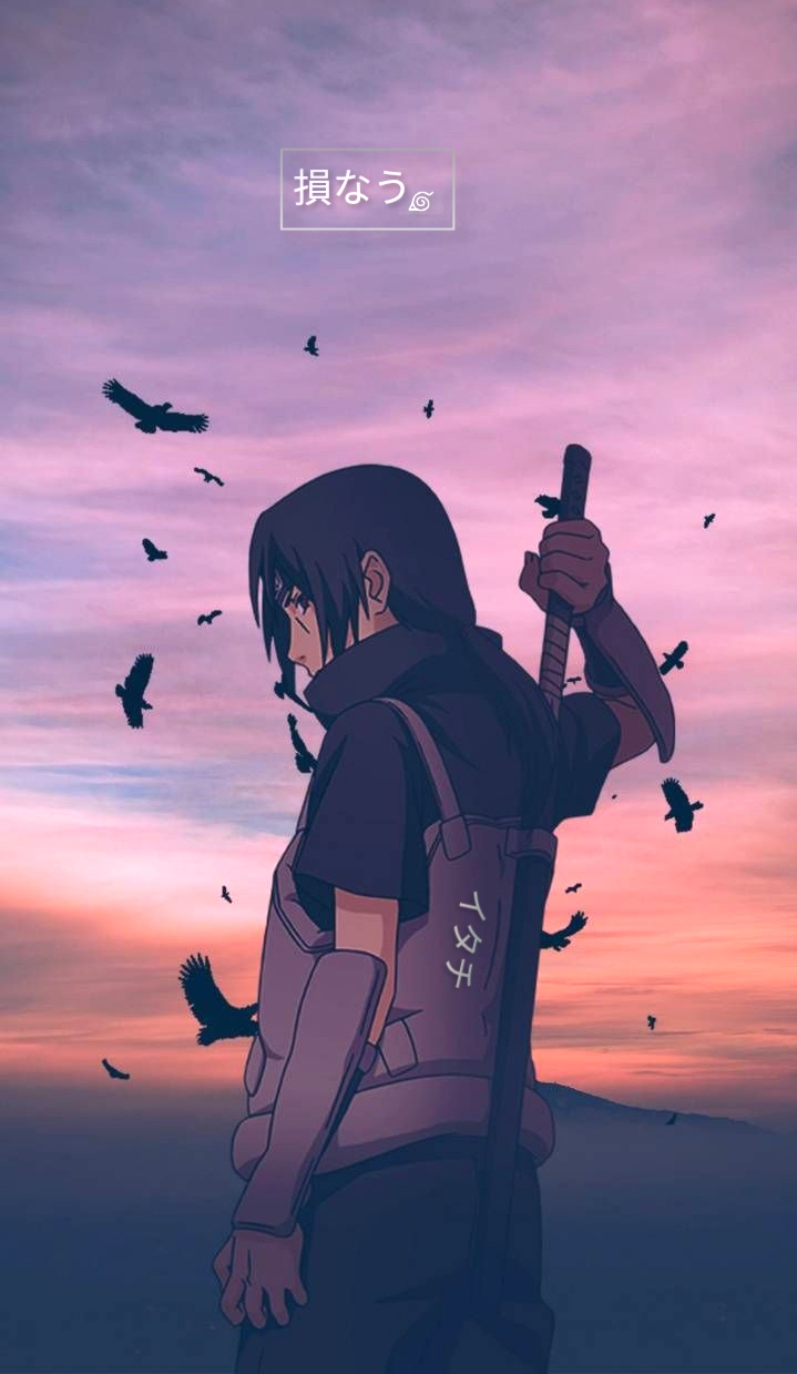 720x1240 Alot of people wanted another aesthetic Itachi Wallpaper so here it is. please reccomend sizes so I know what size to make, Phone