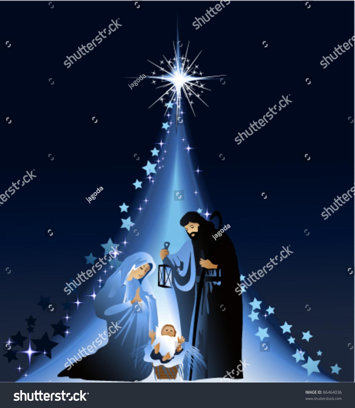 1390x1600 Nativity Scene PowerPoint Background, Phone