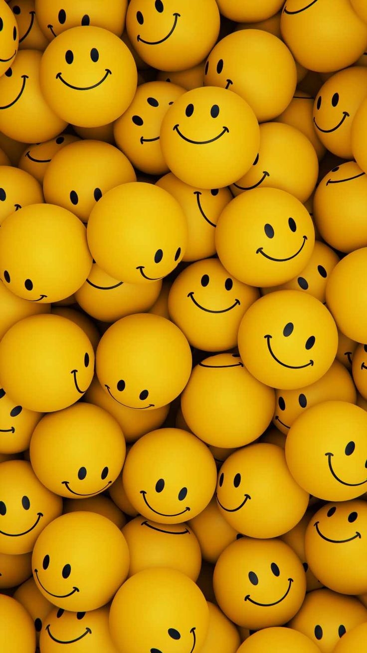 740x1310 Smile Face Balls IPhone Wallpaper, Phone