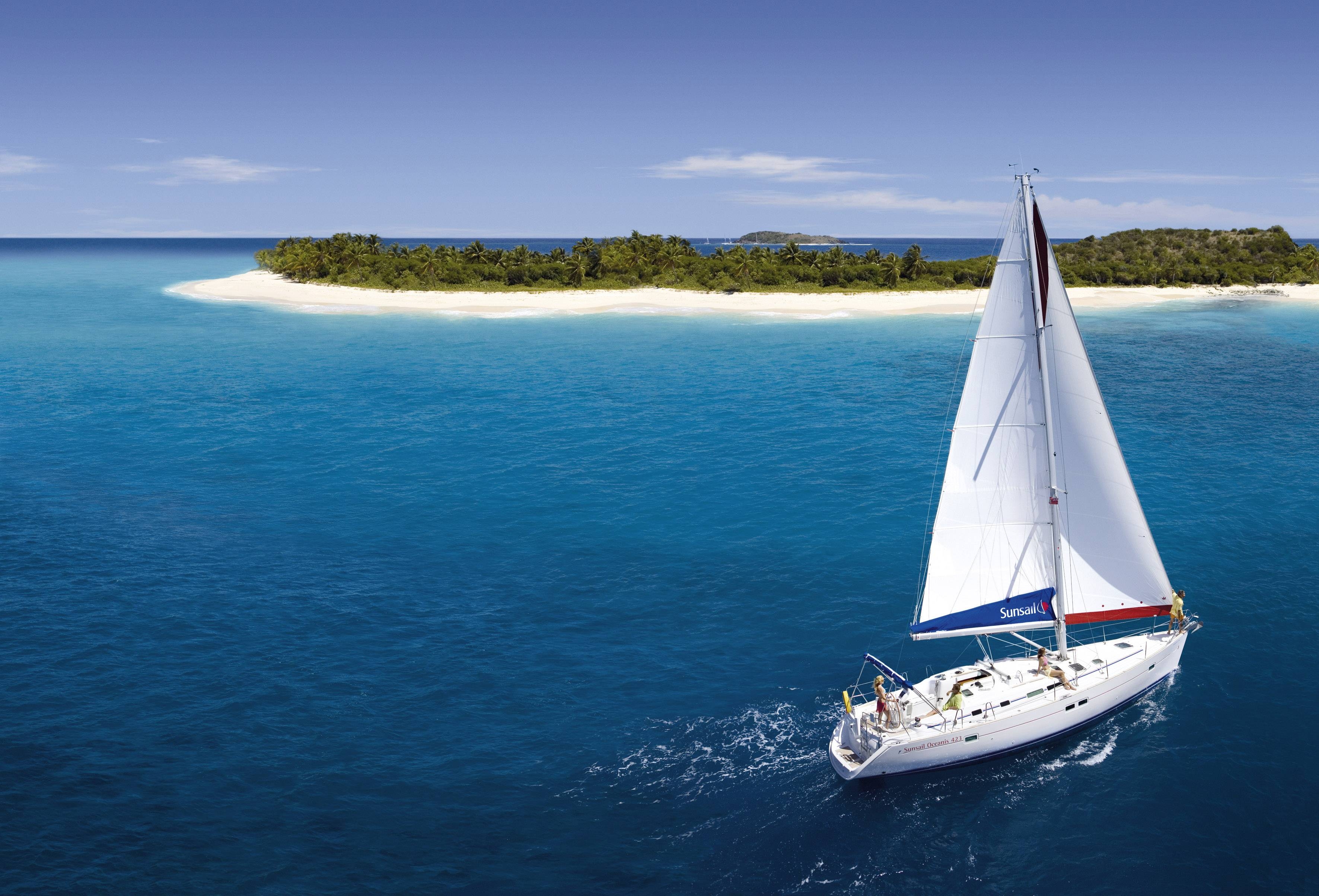 3550x2410 New Caledonia Sailing, Desktop