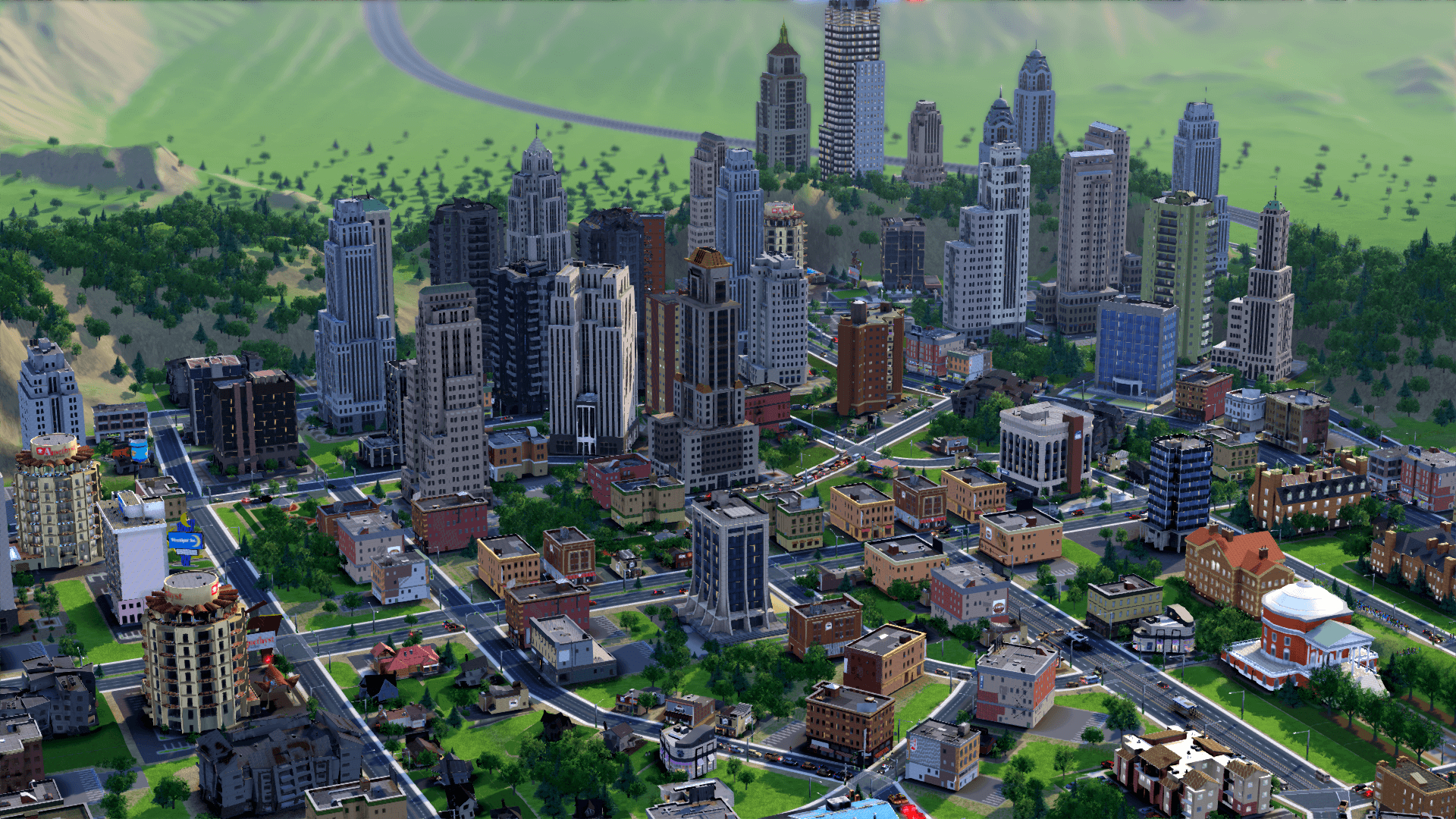 1920x1080 My Sims City, Desktop