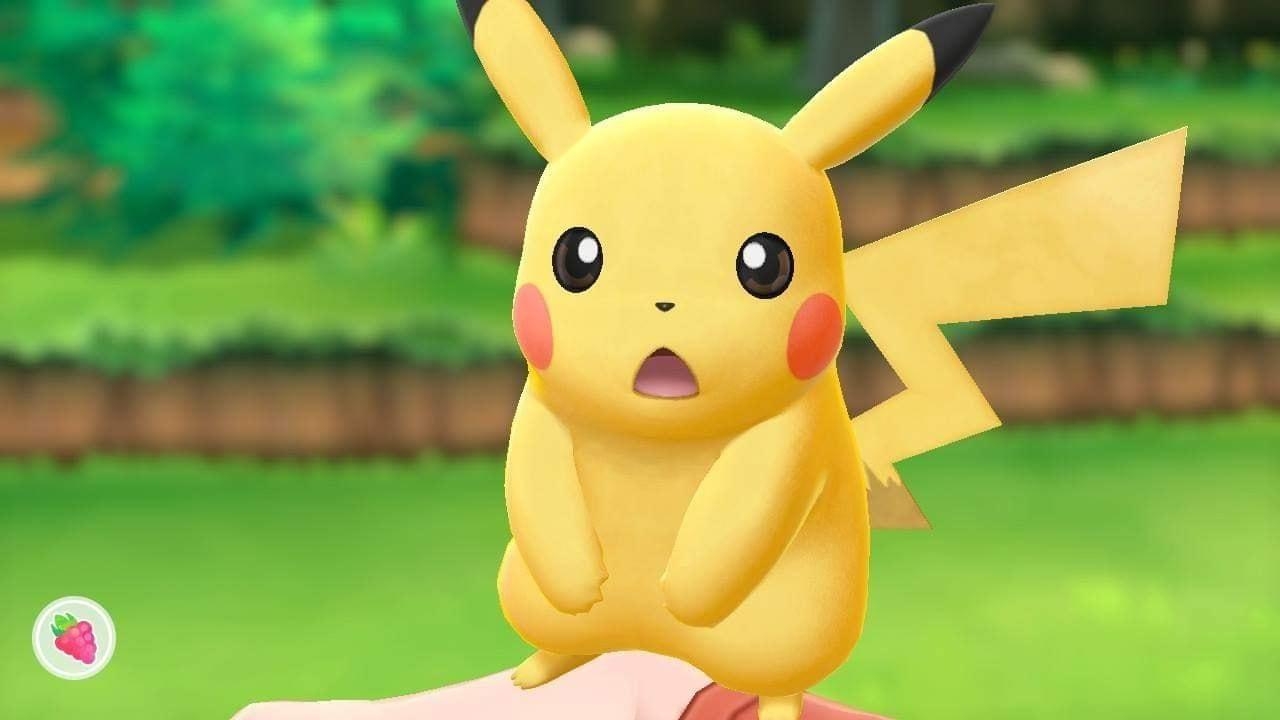 1280x720 Let's Go Pikachu Surprised 4. Pikachu, Pokemon, New pokemon, Desktop