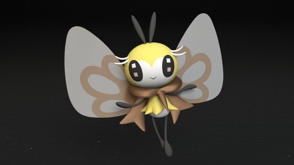 1200x670 743. Ribombee by TheAdorableOshawott. Pokemon. Pokémon, Desktop