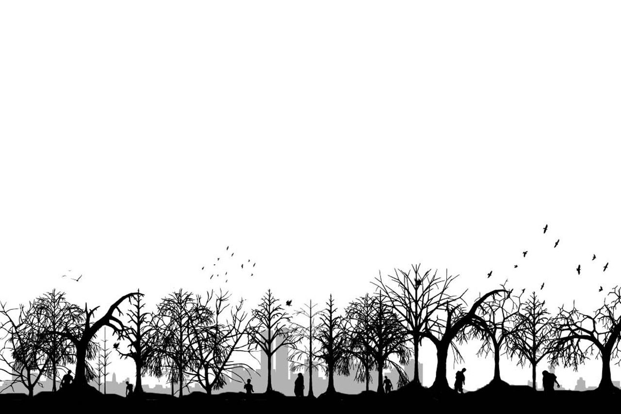 1280x860 Black And White Cartoon Wallpaper, Desktop