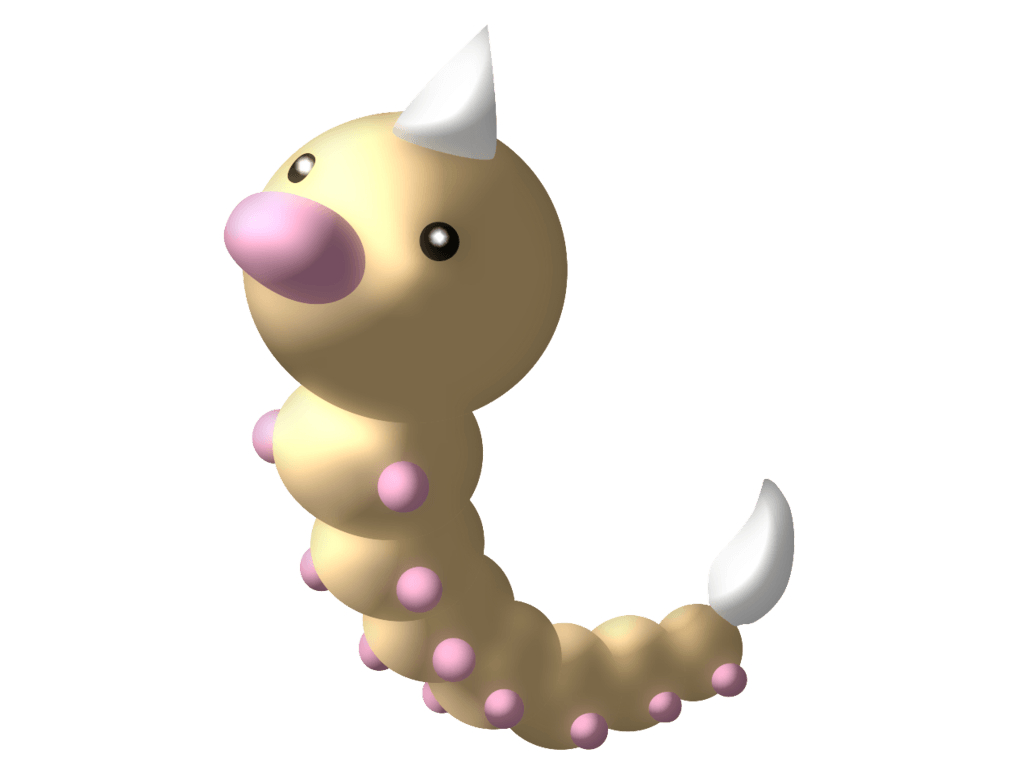 1040x780 Weedle Custom Artwork, Desktop