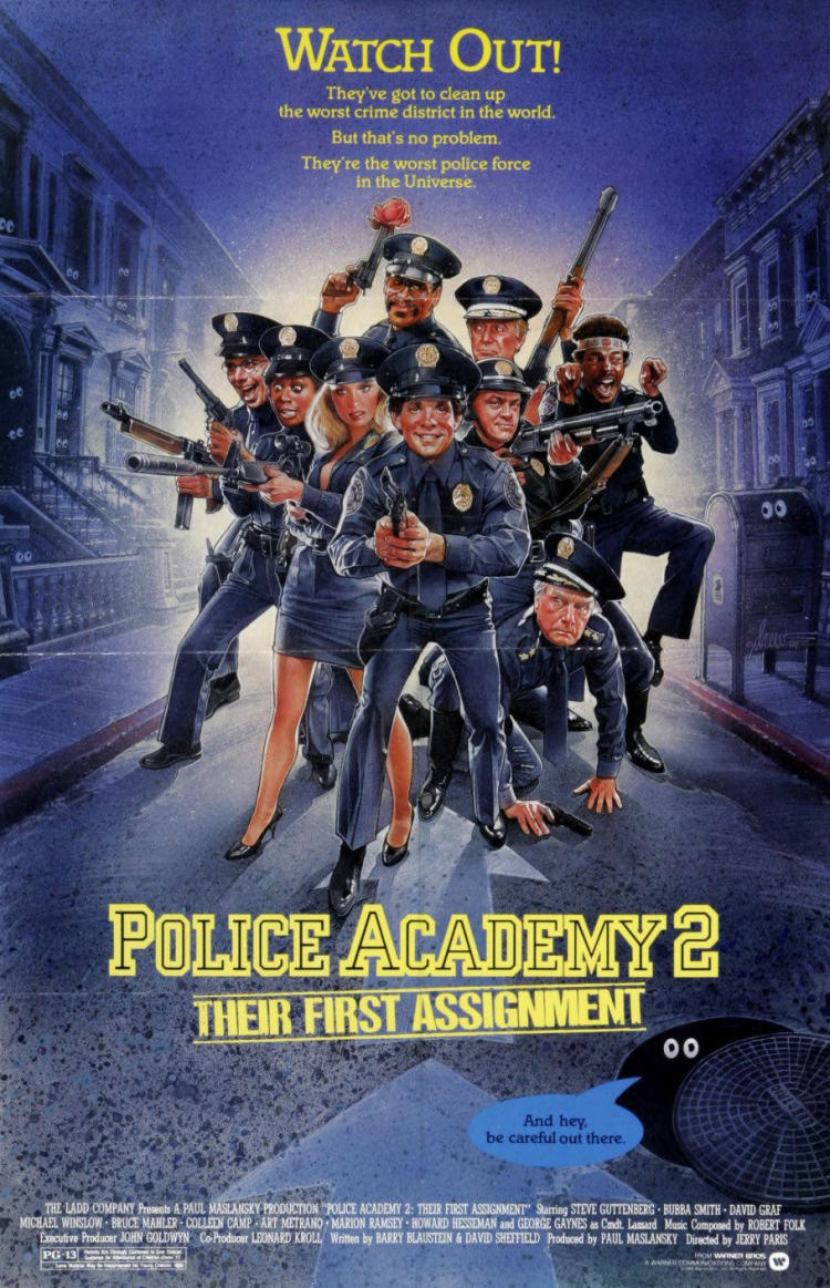 750x1170 Police Academy 2: Their First Assignment Poster 1, Phone