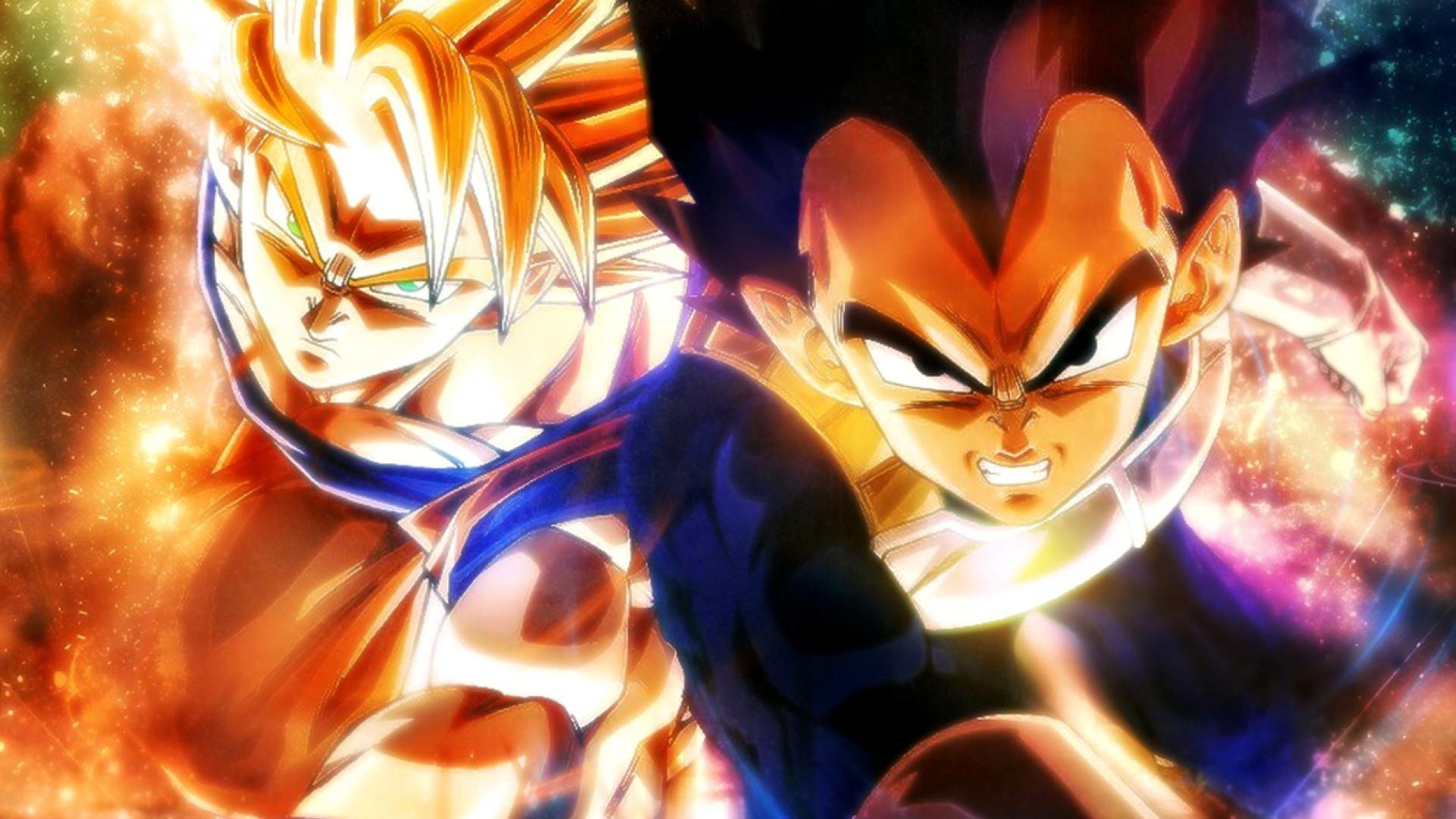 1920x1080 Goku and Vegeta on rage, Desktop