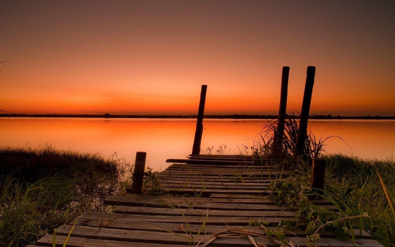 1280x800 Chobe Tag wallpaper: National Park Botswana Fields Africa Lake, Desktop