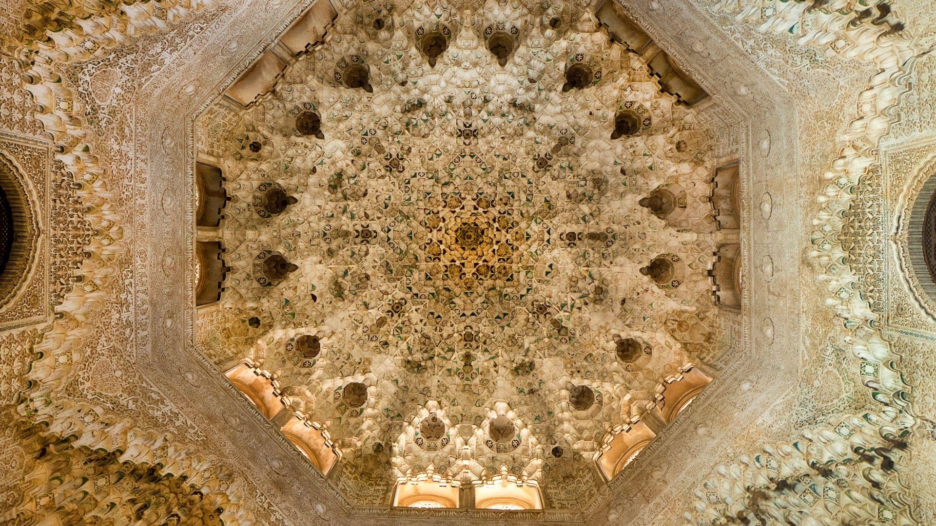 1920x1080 The Alhambra (Alhambra Palace Spain) HD Wallpaper. Wallpaper Studio, Desktop