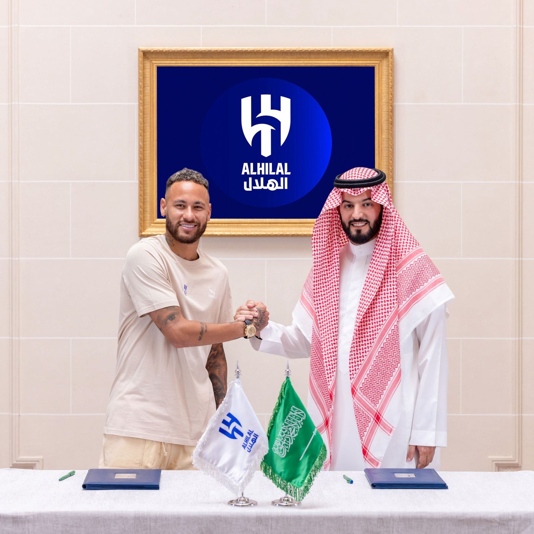 1800x1800 Brazil's Neymar signs for Saudi football club Al Hilal, Phone