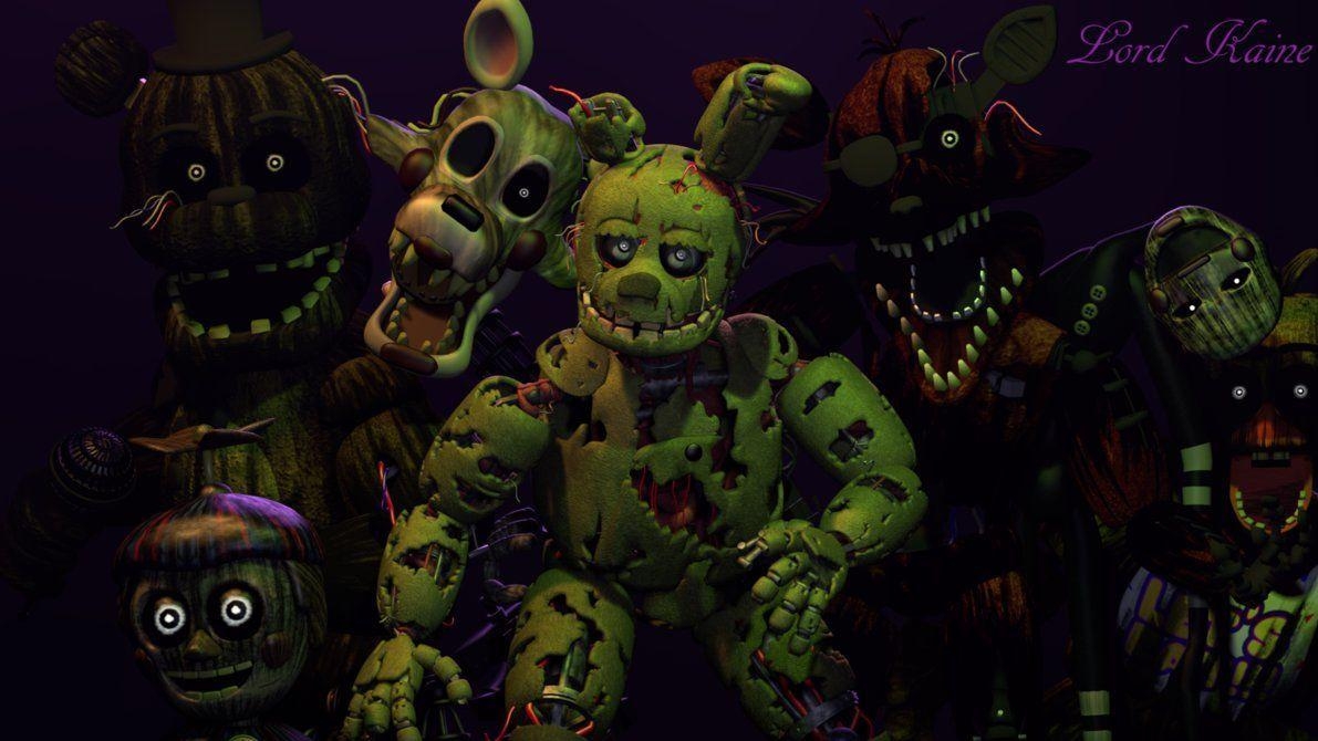 1200x670 FNaF 3 Wallpaper By Lord Kaine. Mys Friends. FNAF, Desktop