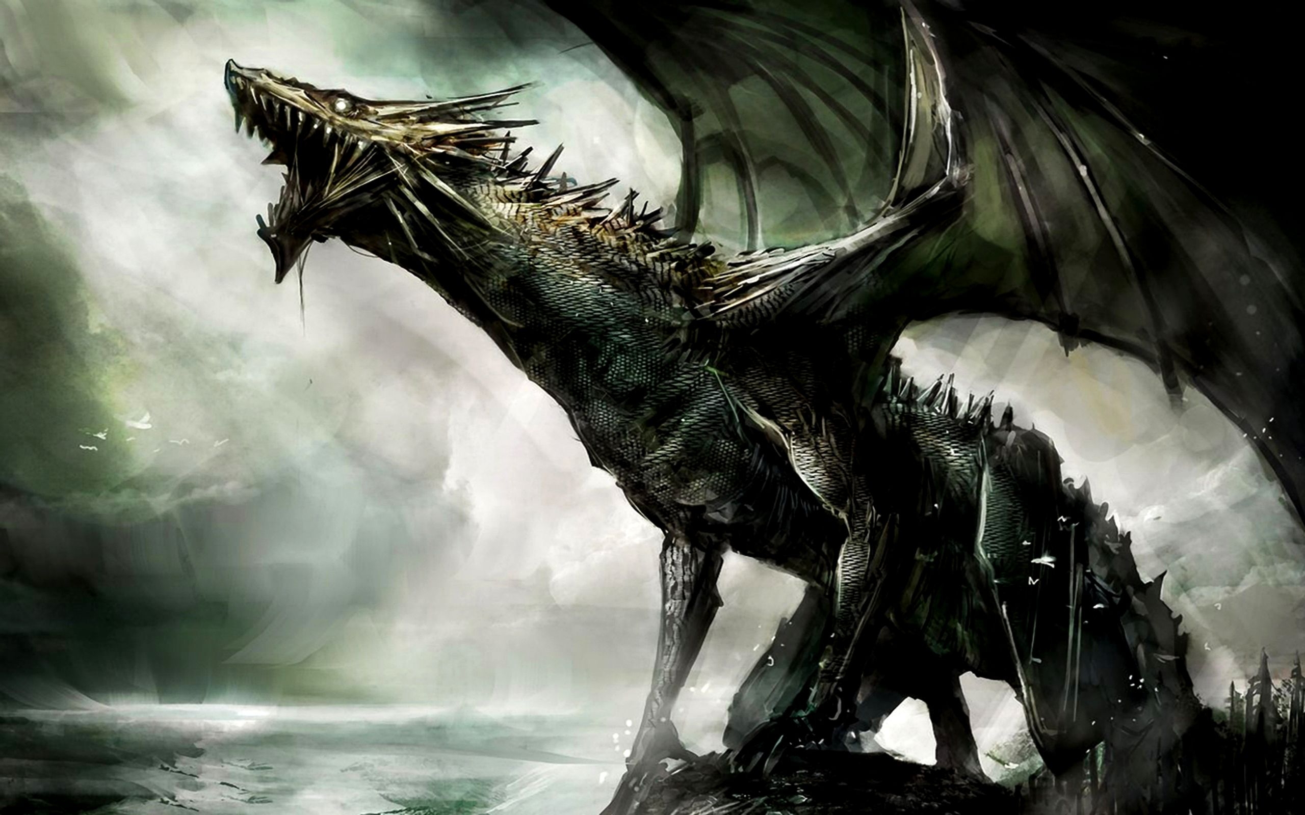 2560x1600 Fantasy Dragon, Desktop