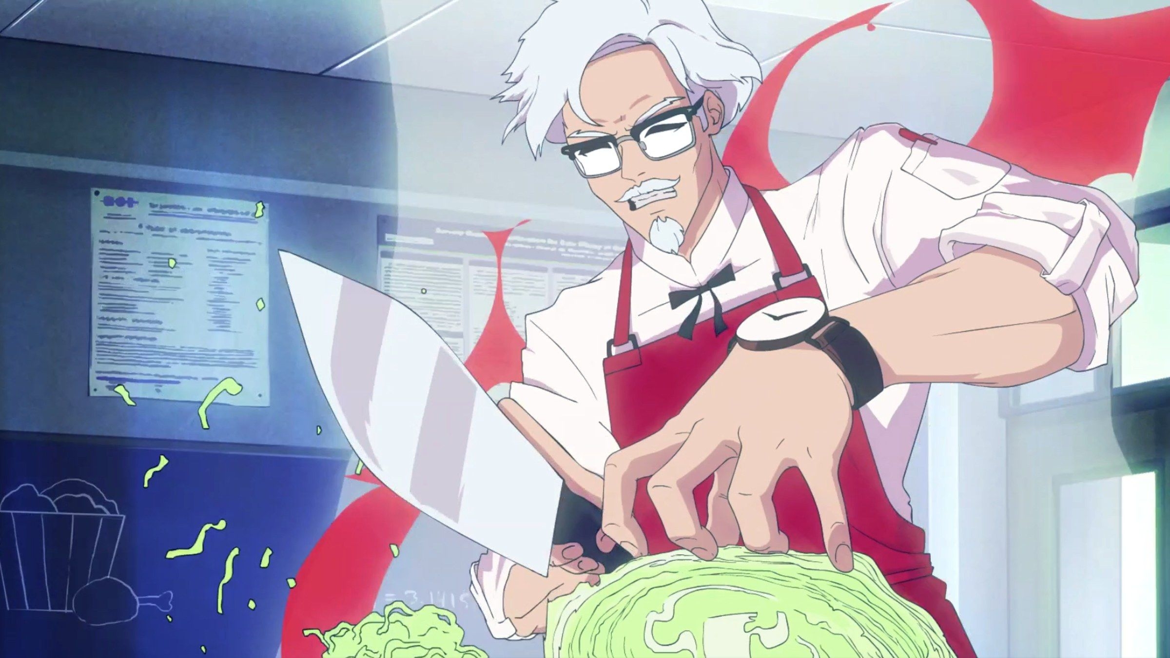 2400x1350 While You Were Offline: KFC Has a Colonel Sanders Dating Sim Now. Colonel sanders, Dating sim, Kfc, Desktop