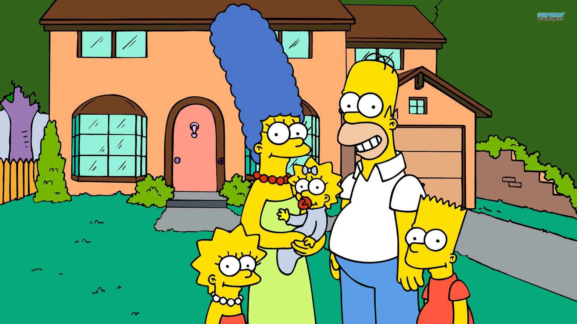 1920x1080 the simpsons wallpaper family Desktop Wallpaperk HD, Desktop