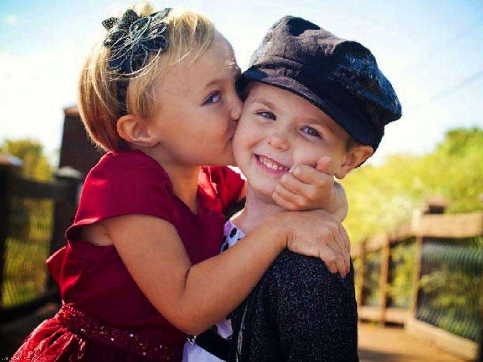 1600x1200 Full HD Cute baby kiss image download Wallpaper, Android. Free, Desktop