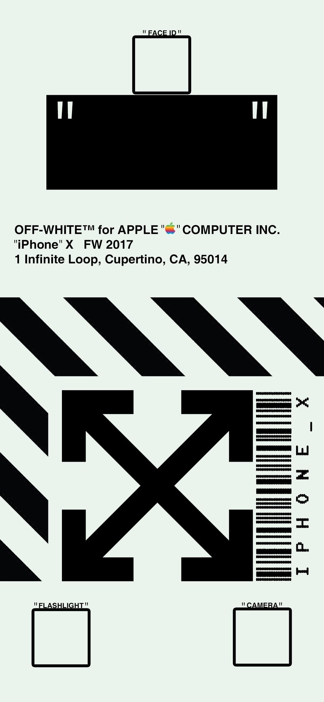 1130x2440 IPhone X Off White Wallpaper, Phone