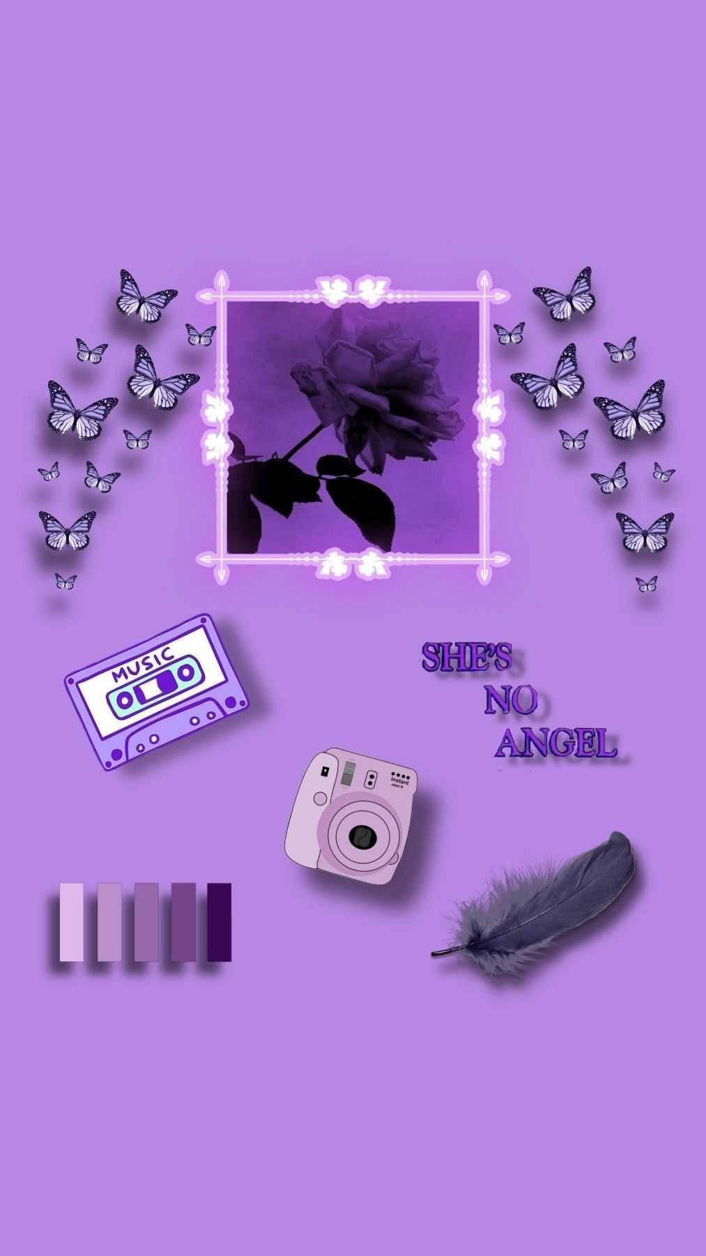 1020x1810 Download Light Purple Aesthetic Girly, Phone