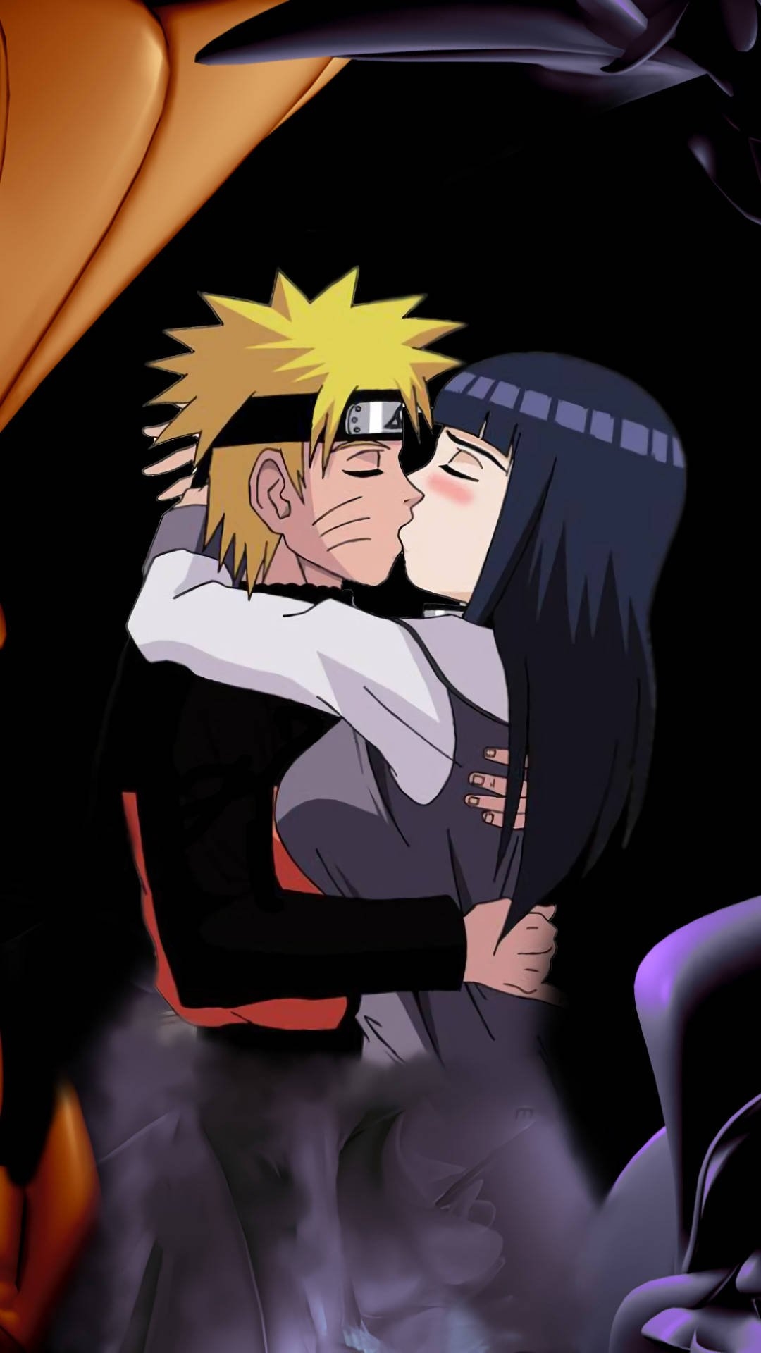 1080x1920 Download Naruto And Hinata Kiss IPhone Wallpaper, Phone