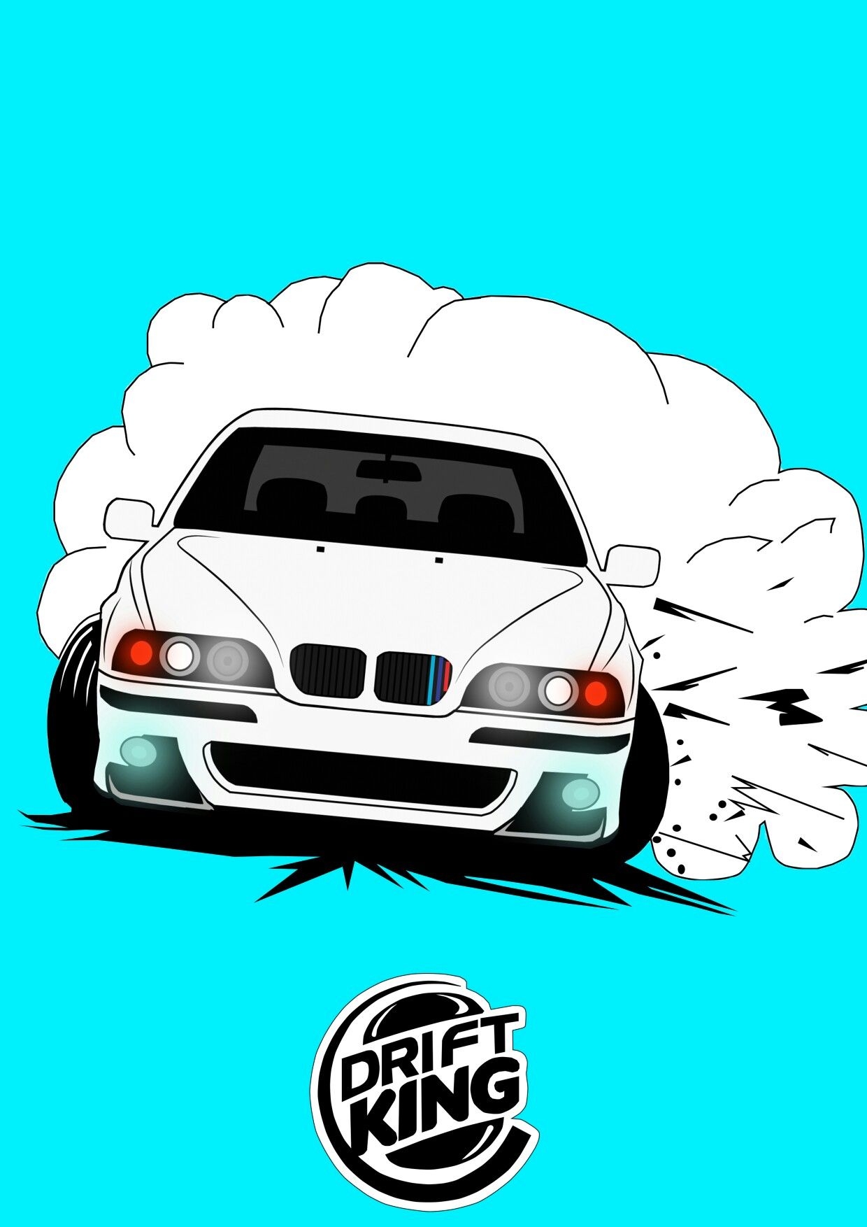 1240x1760 BMW E39 M5 Drift Kıng İllustrator art. Bmw art, Art cars, Bmw wallpaper, Phone