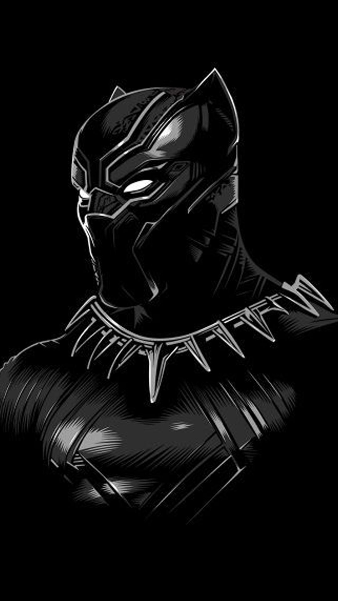 1080x1920 Free download Black Panther Superhero Wallpaper Top Black Panther, Phone