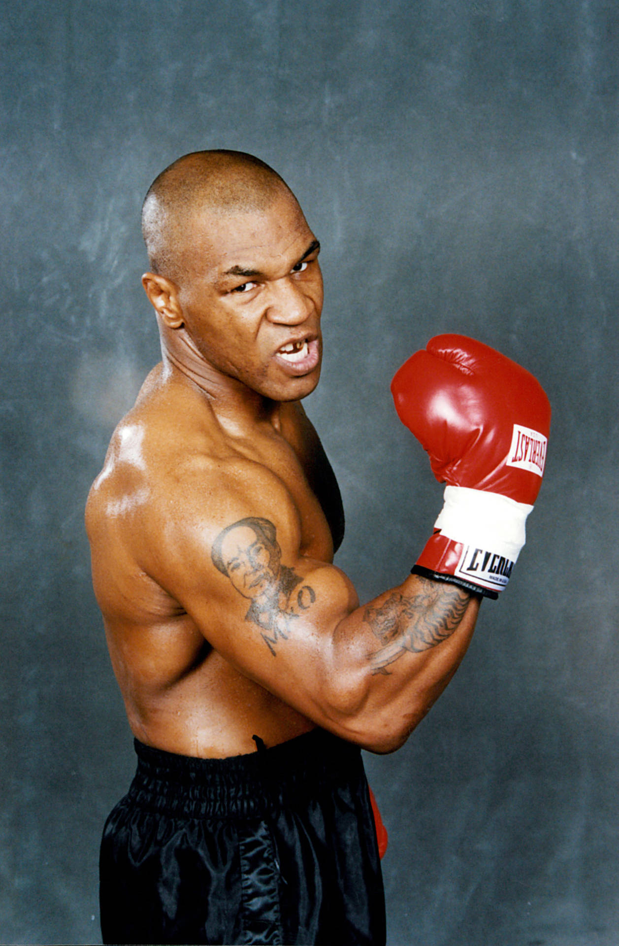 1260x1920 Portrait Of Mike Tyson 4K Wallpaper, Phone