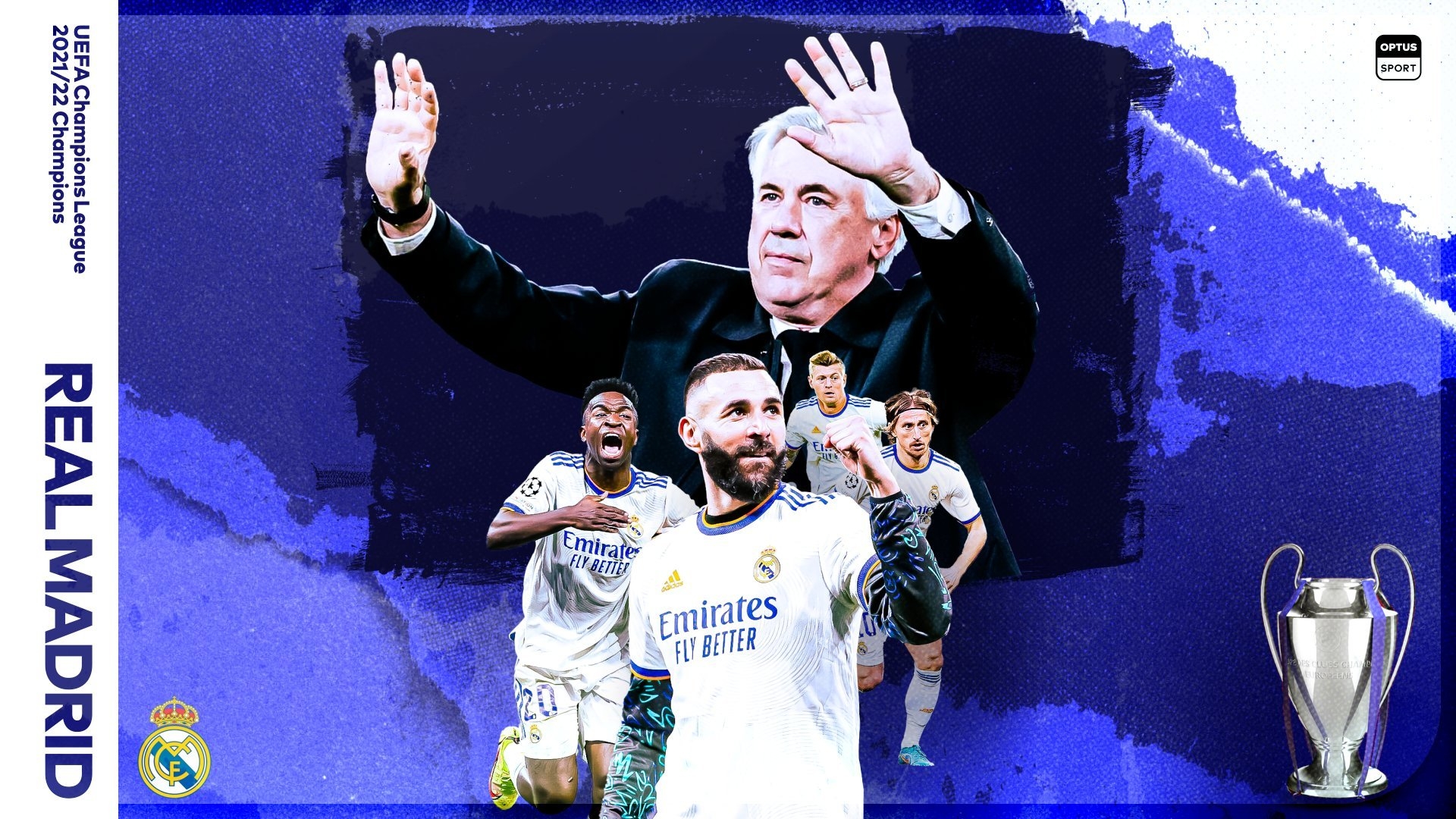 1920x1080 Real Madrid UEFA Champions League 2022 Wallpaper, Desktop