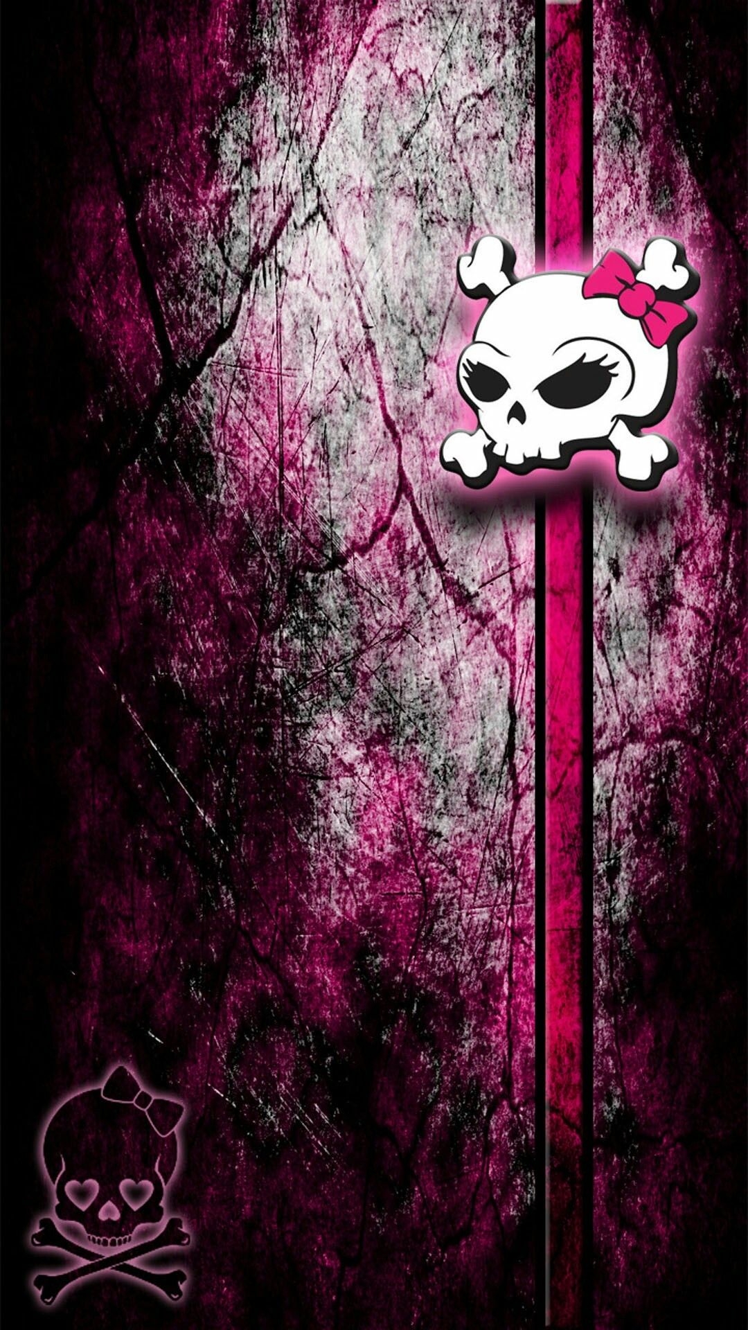 1080x1920 Gothic Skull Wallpaper, Phone