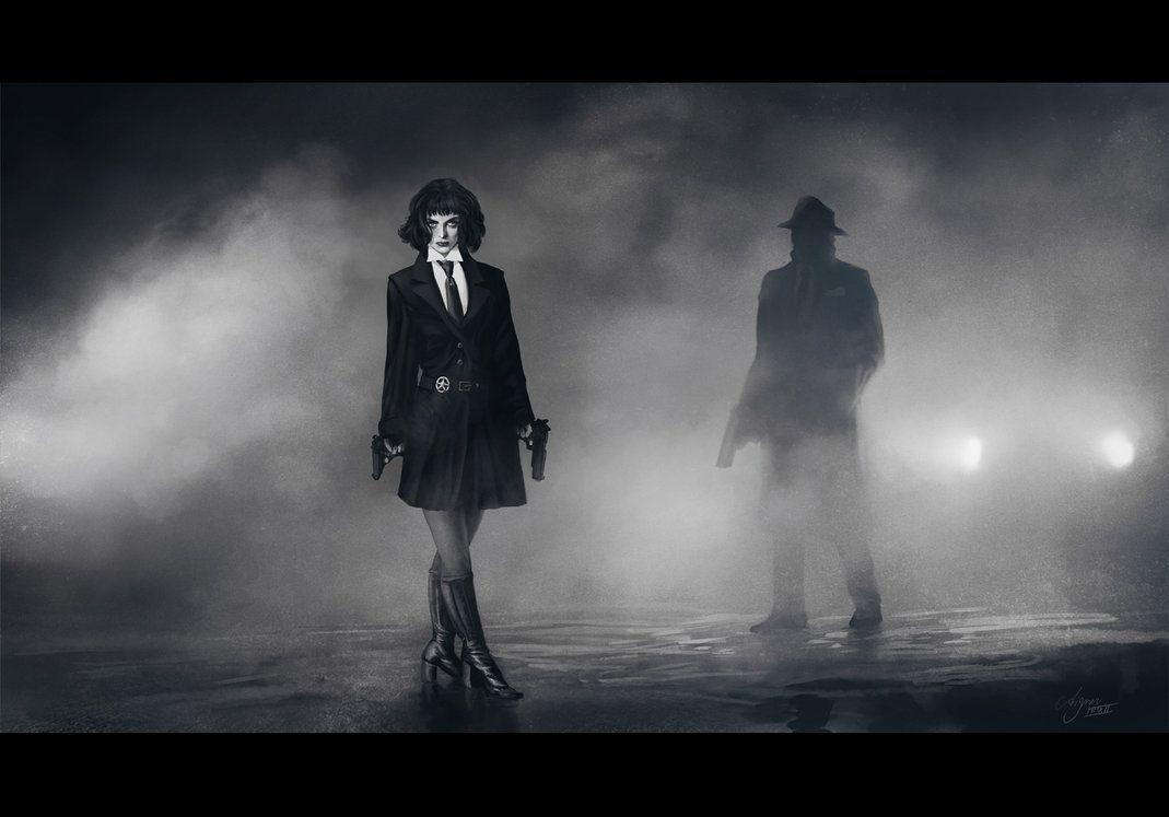 1070x750 Film Noir I, Desktop