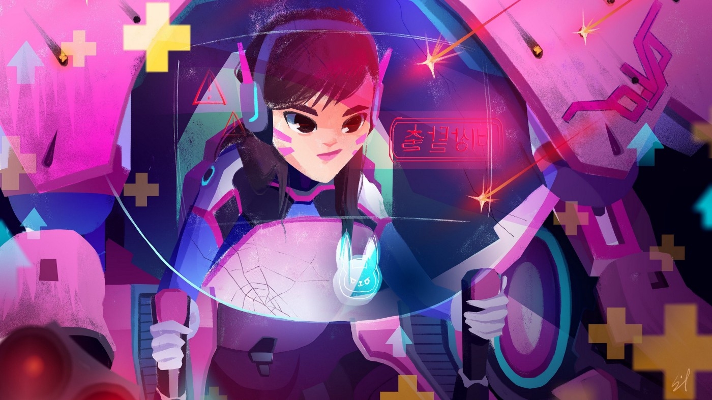 1400x790 Dva Overwatch 4K Wallpaper., Desktop