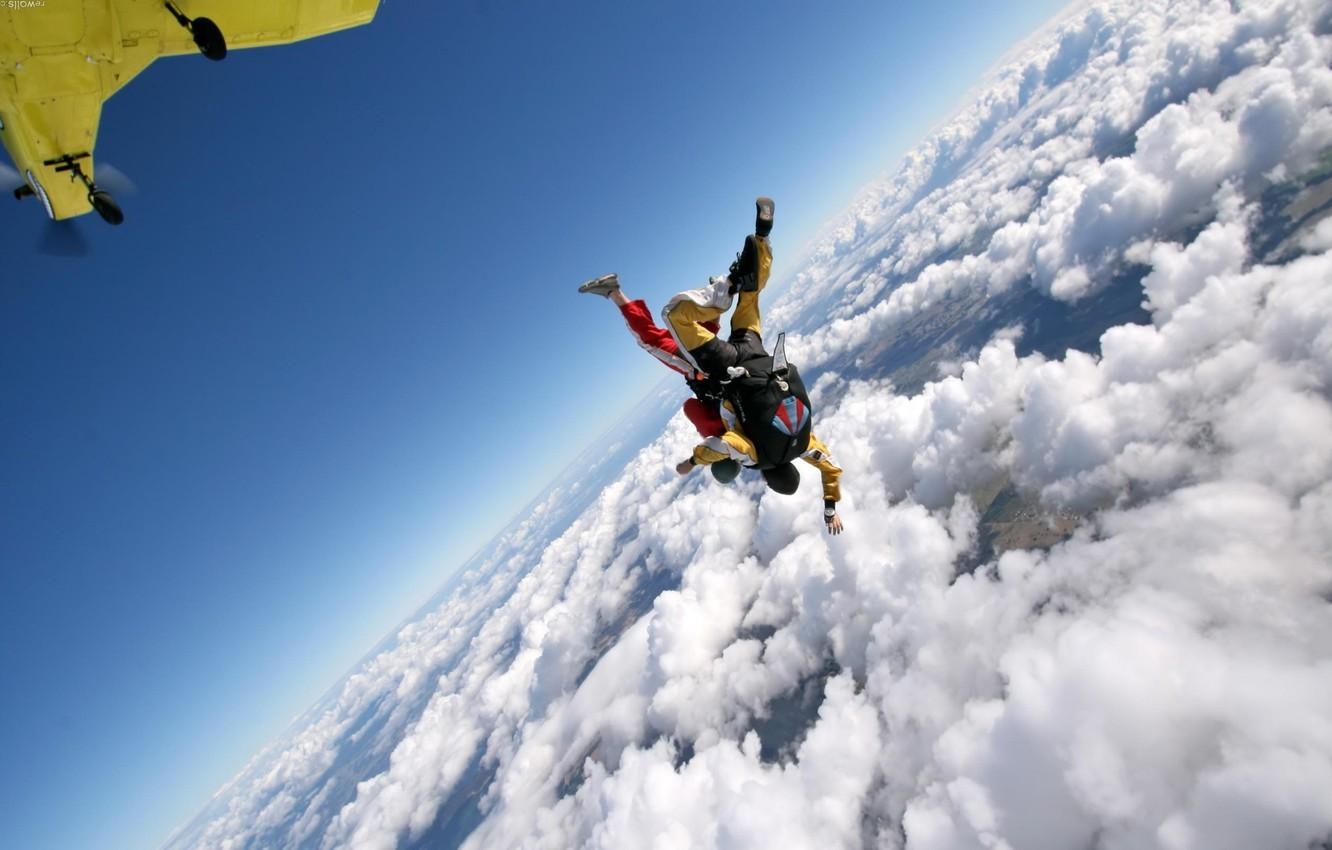 1340x850 Wallpaper Sky, Wallpaper, Sport, View, Jump, Fly, Multi Minitors, Desktop