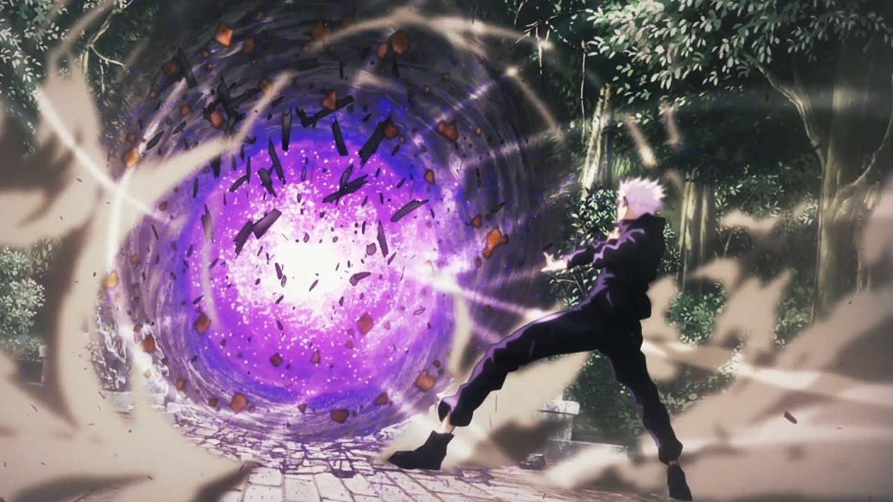 1280x720 Gojo Satoru Unleash Hollow Purple I Itadori and Todo vs Hanami I Jujutsu Kaisen Episode 20, Desktop