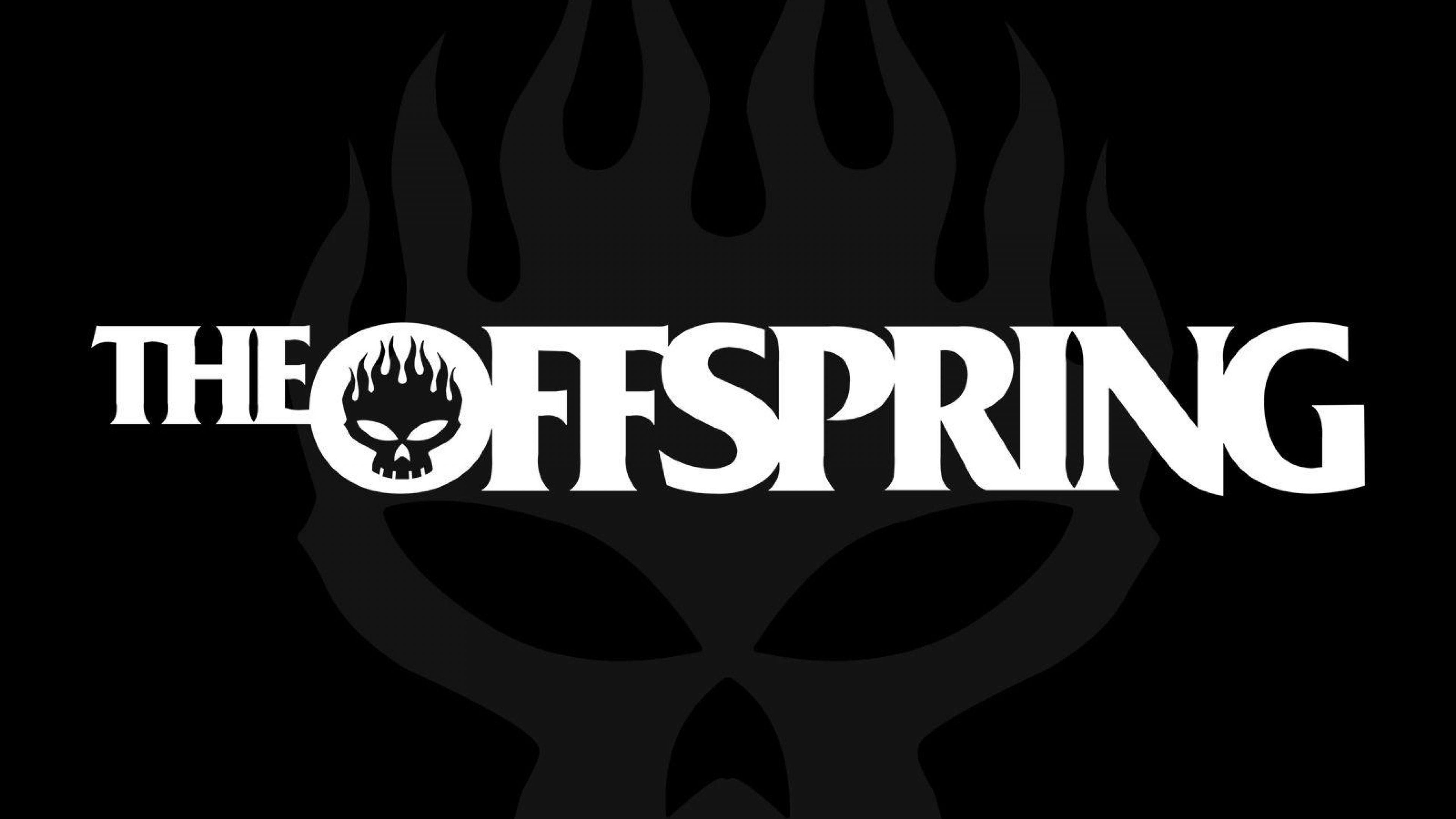 3840x2160 Download Wallpaper  The offspring, Name, Symbol, Skull, Desktop