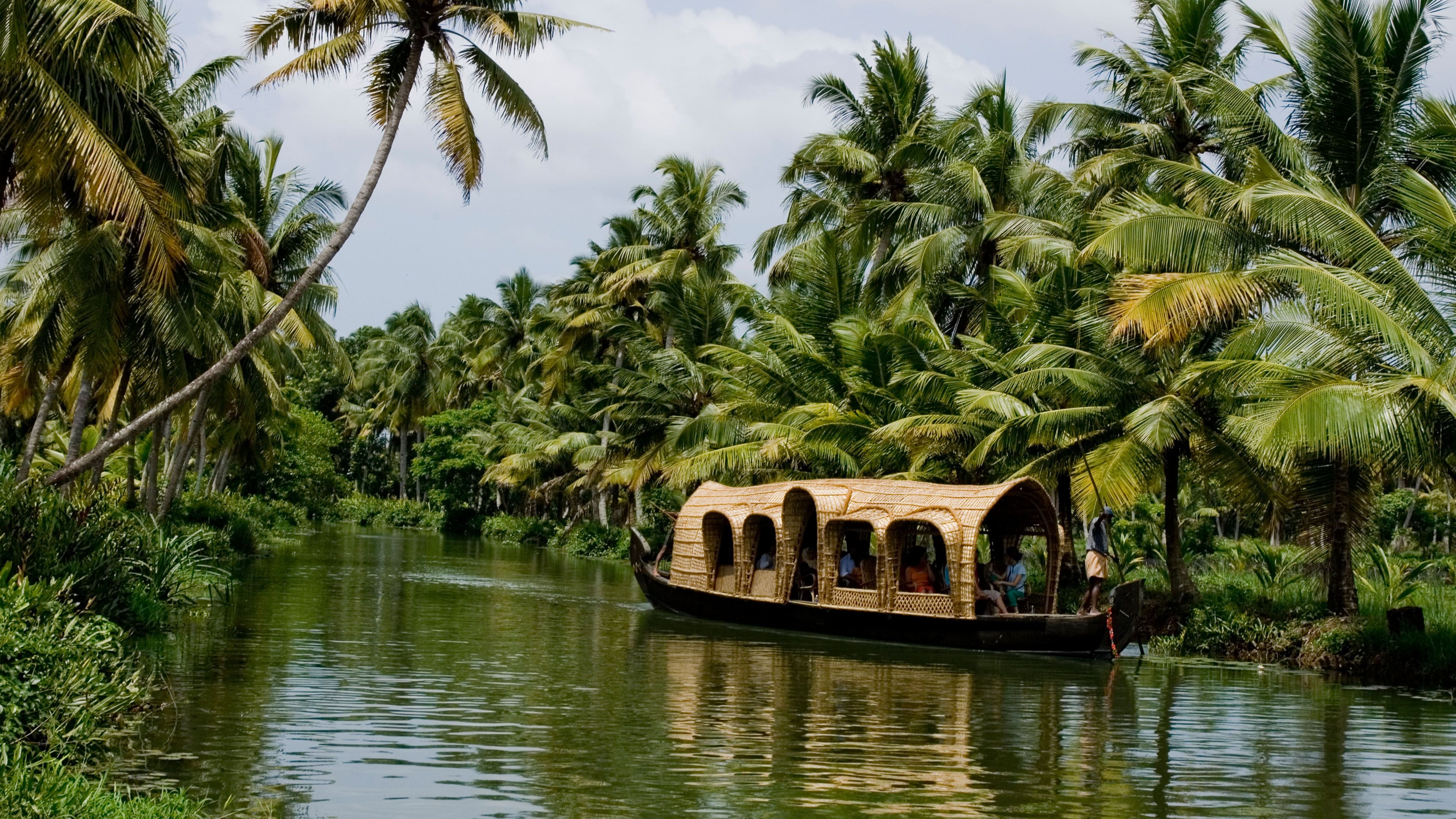 3840x2160 Best Nature Image HD in India with Kerala Backwaters. HD, Desktop