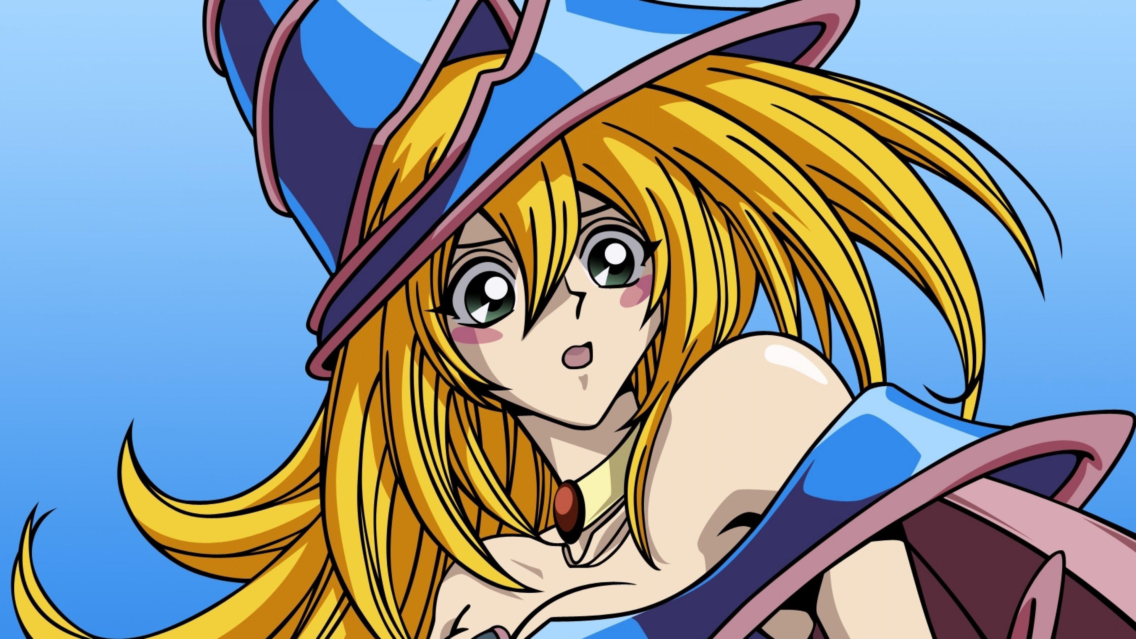 3840x2160 Download Wallpaper  Vector art yugioh, Girl, Witch, Hat, Desktop