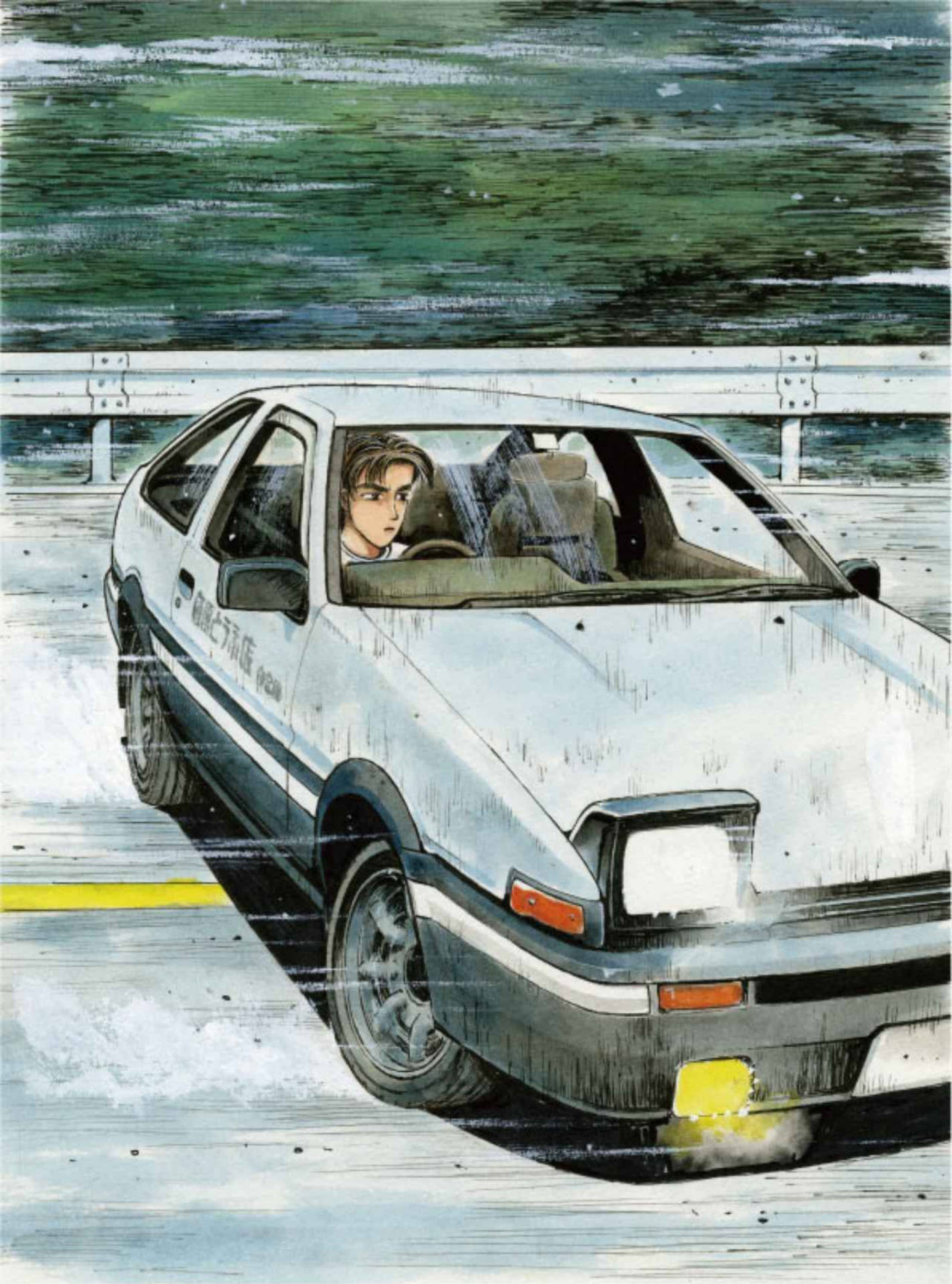 1430x1920 Download Initial D Wallpaper, Phone