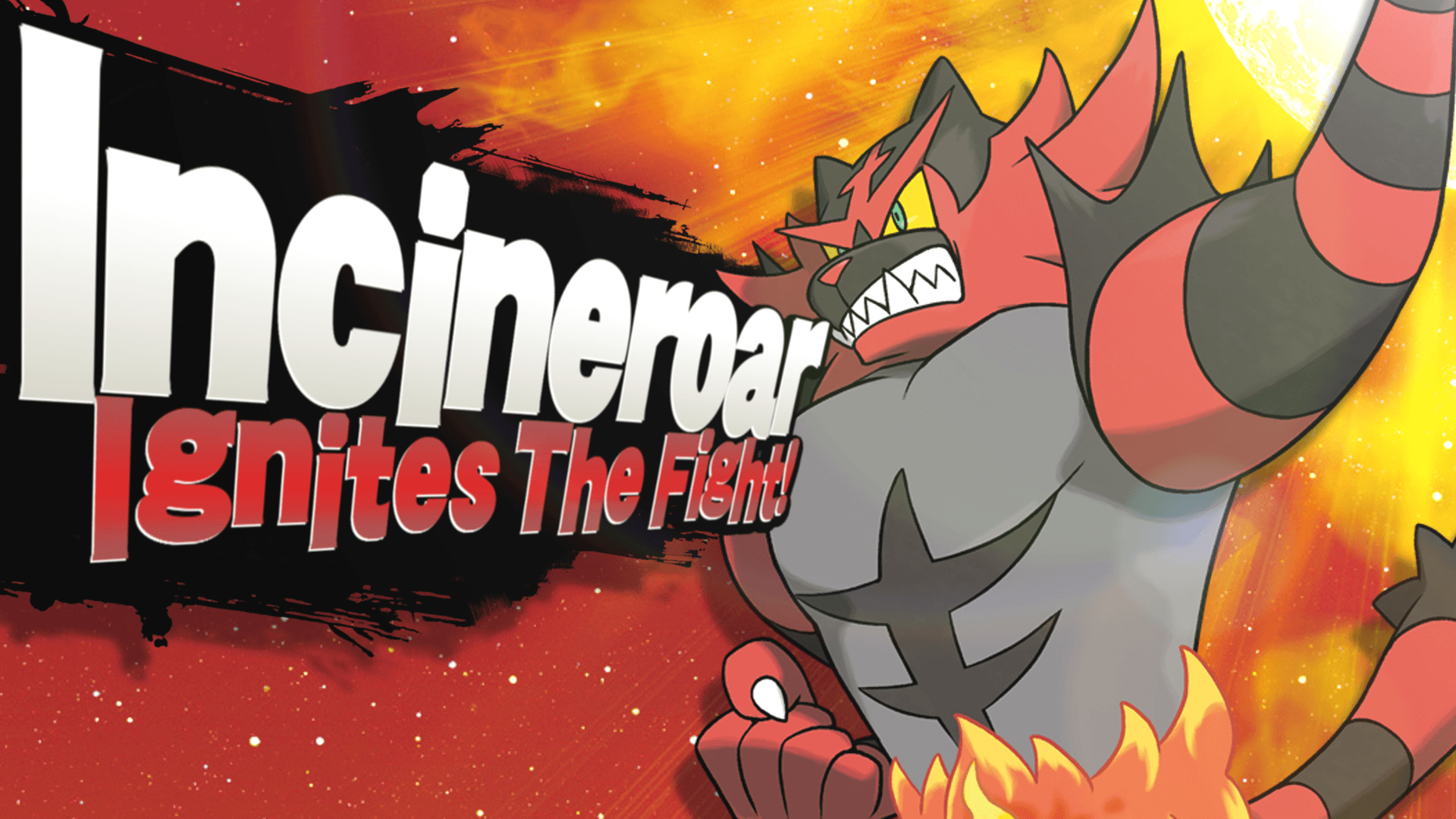 1920x1080 Splash Cards of Incineroar, Primarina and Decidueye I created, Desktop